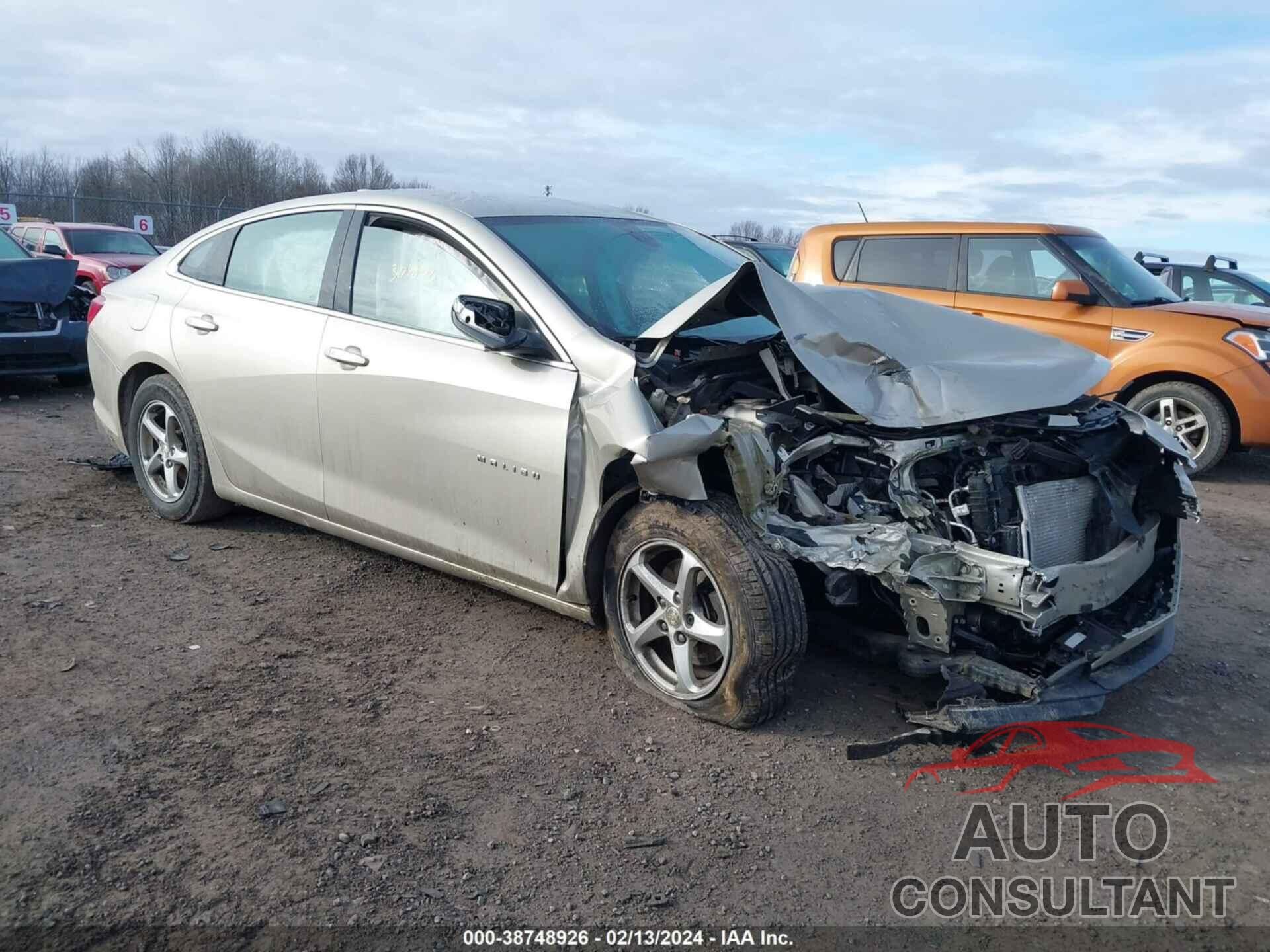 CHEVROLET MALIBU 2016 - 1G1ZE5STXGF213082