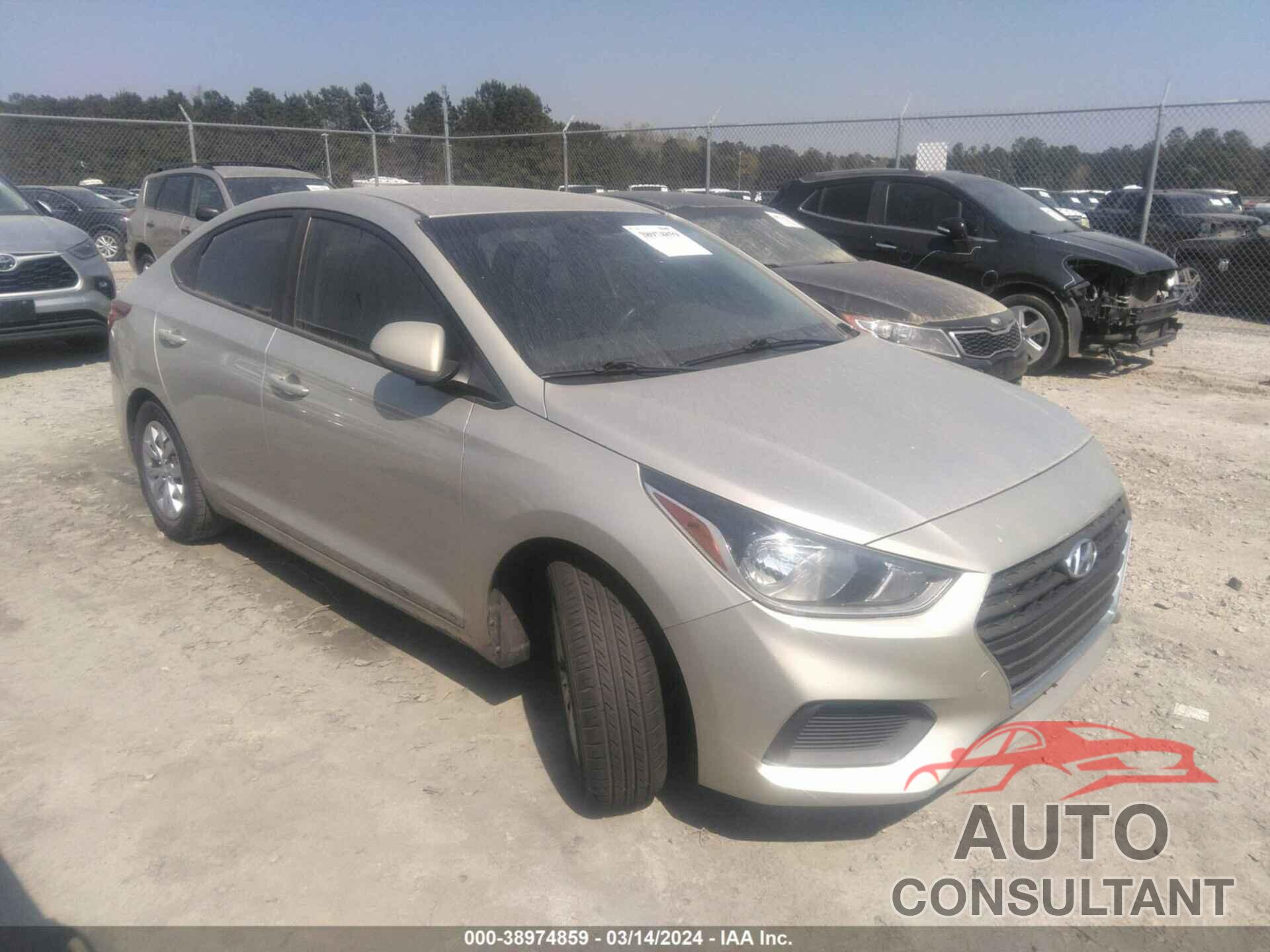 HYUNDAI ACCENT 2018 - 3KPC24A33JE016323