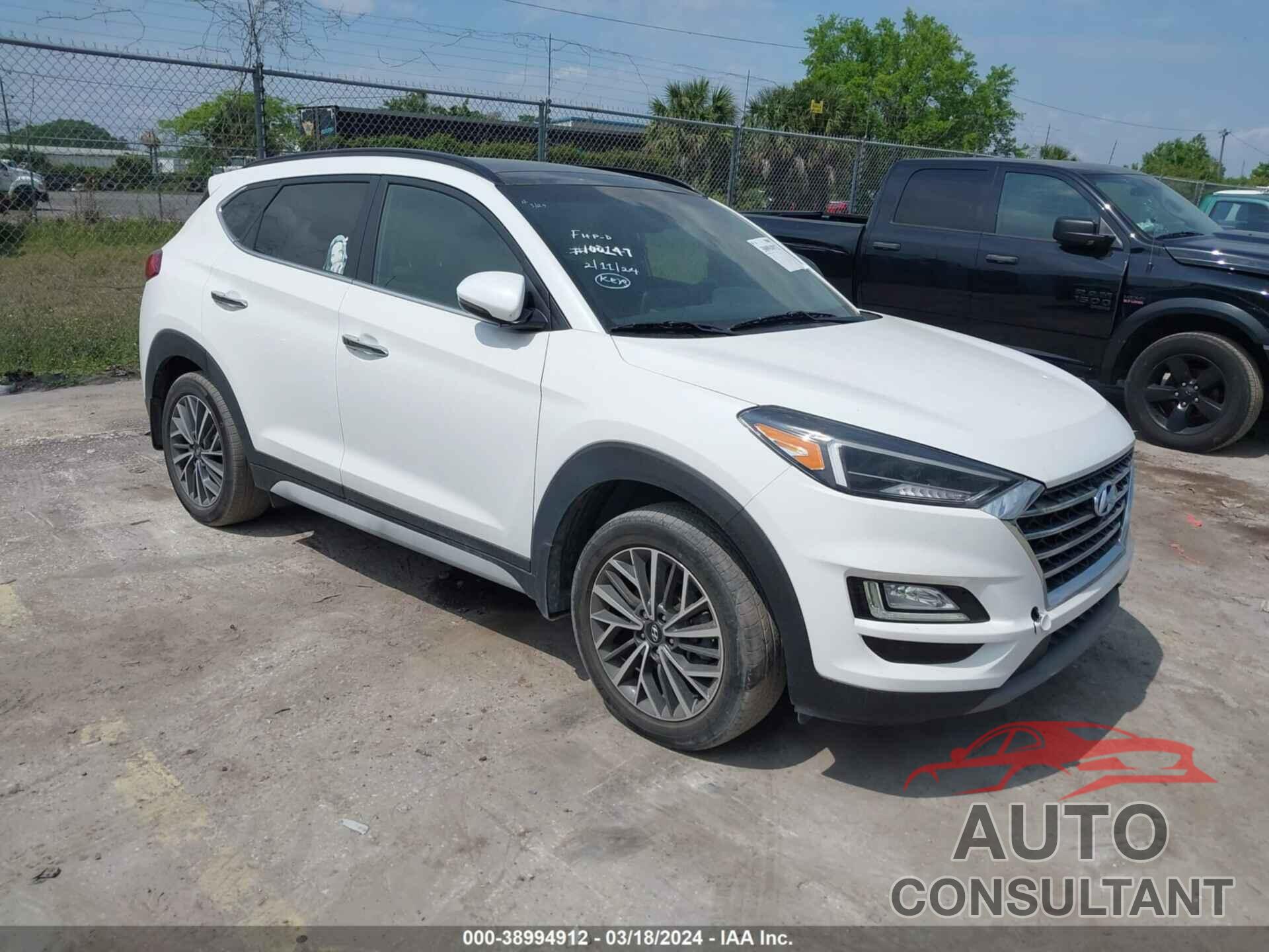 HYUNDAI TUCSON 2019 - KM8J3CAL0KU045338