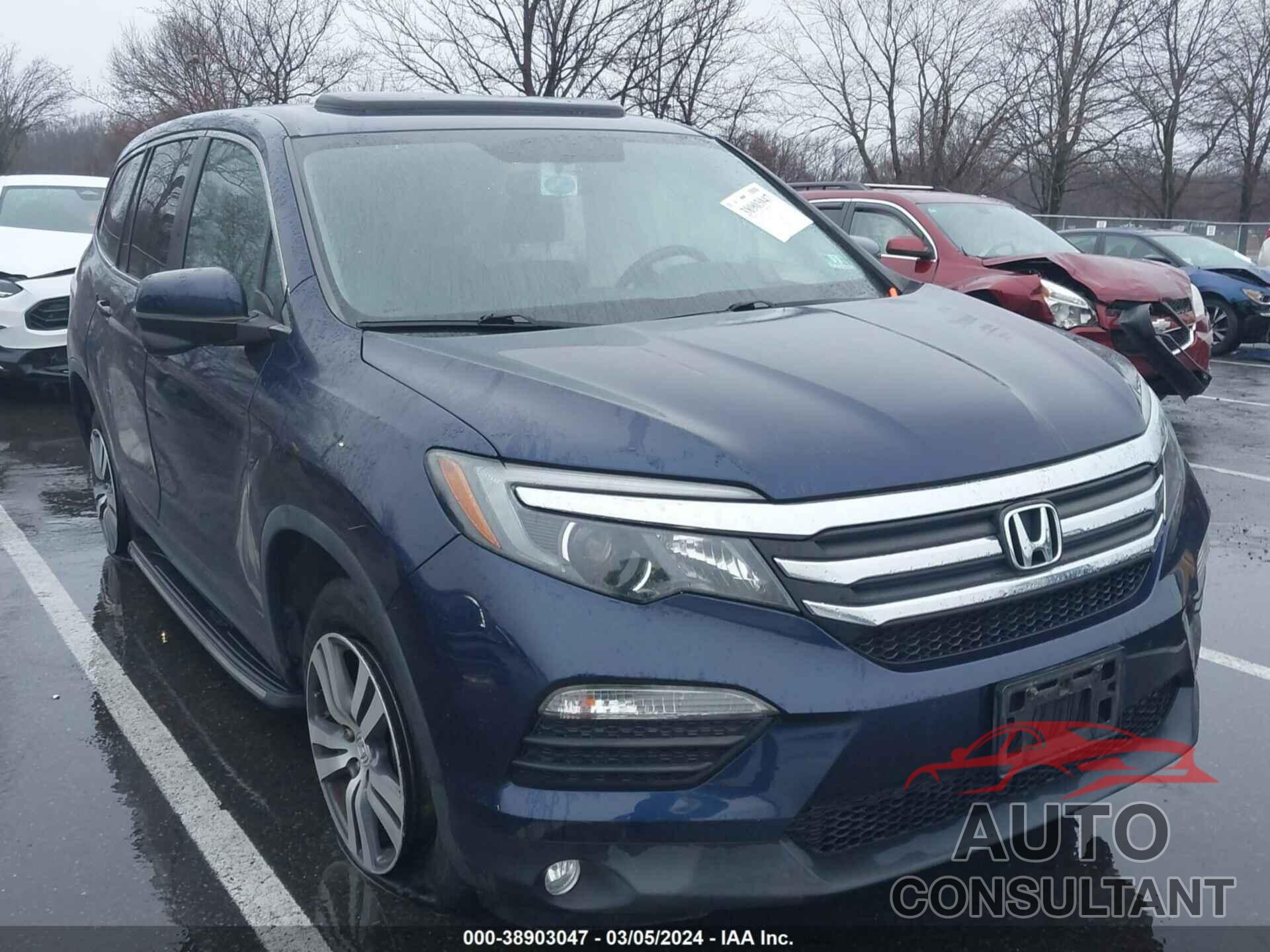 HONDA PILOT 2017 - 5FNYF6H56HB050788