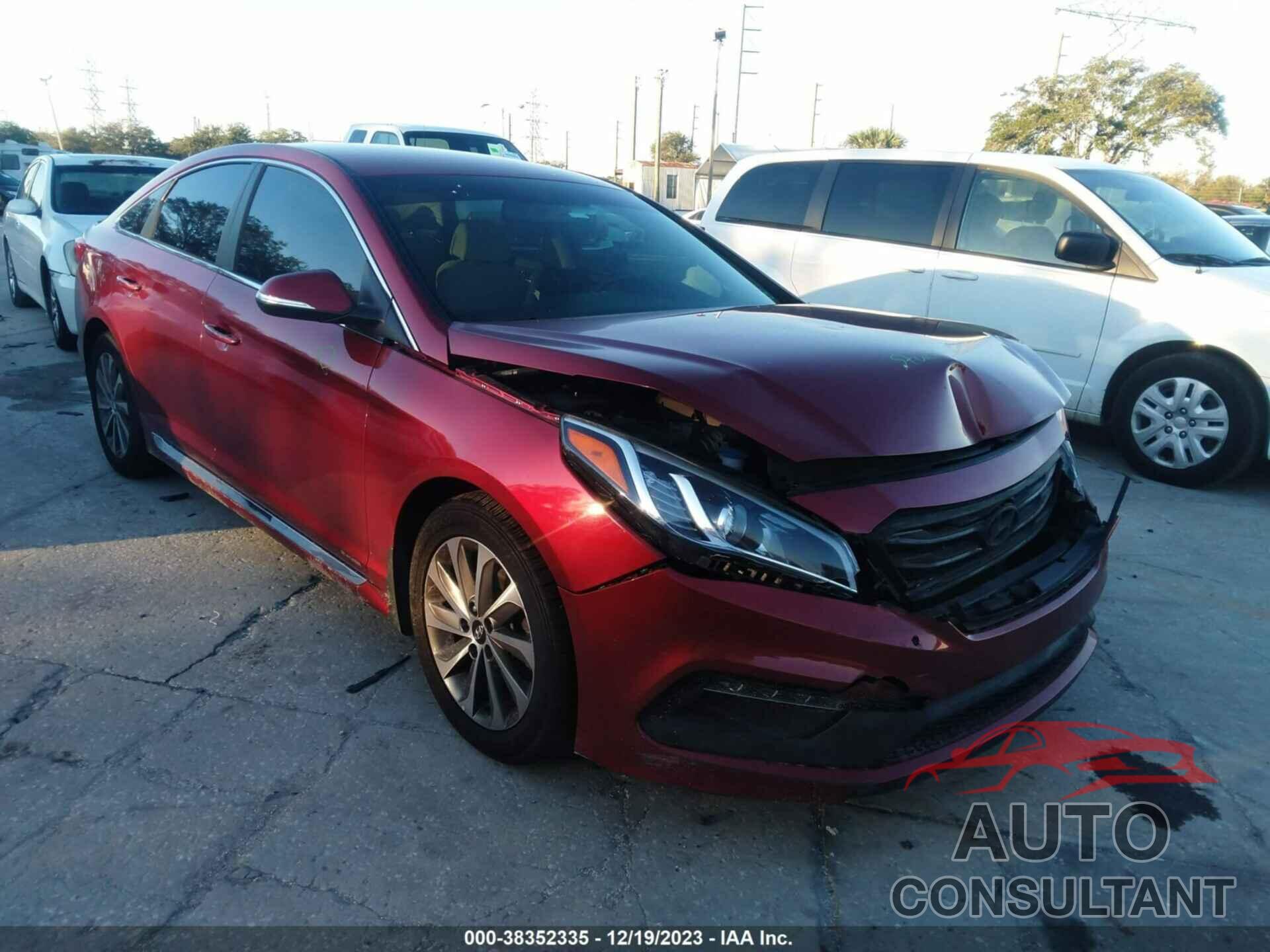 HYUNDAI SONATA 2016 - 5NPE34AF4GH420235