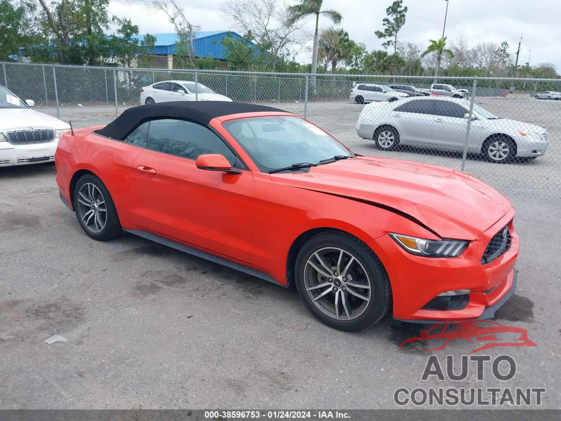 FORD MUSTANG 2016 - 1FATP8UH8G5258003