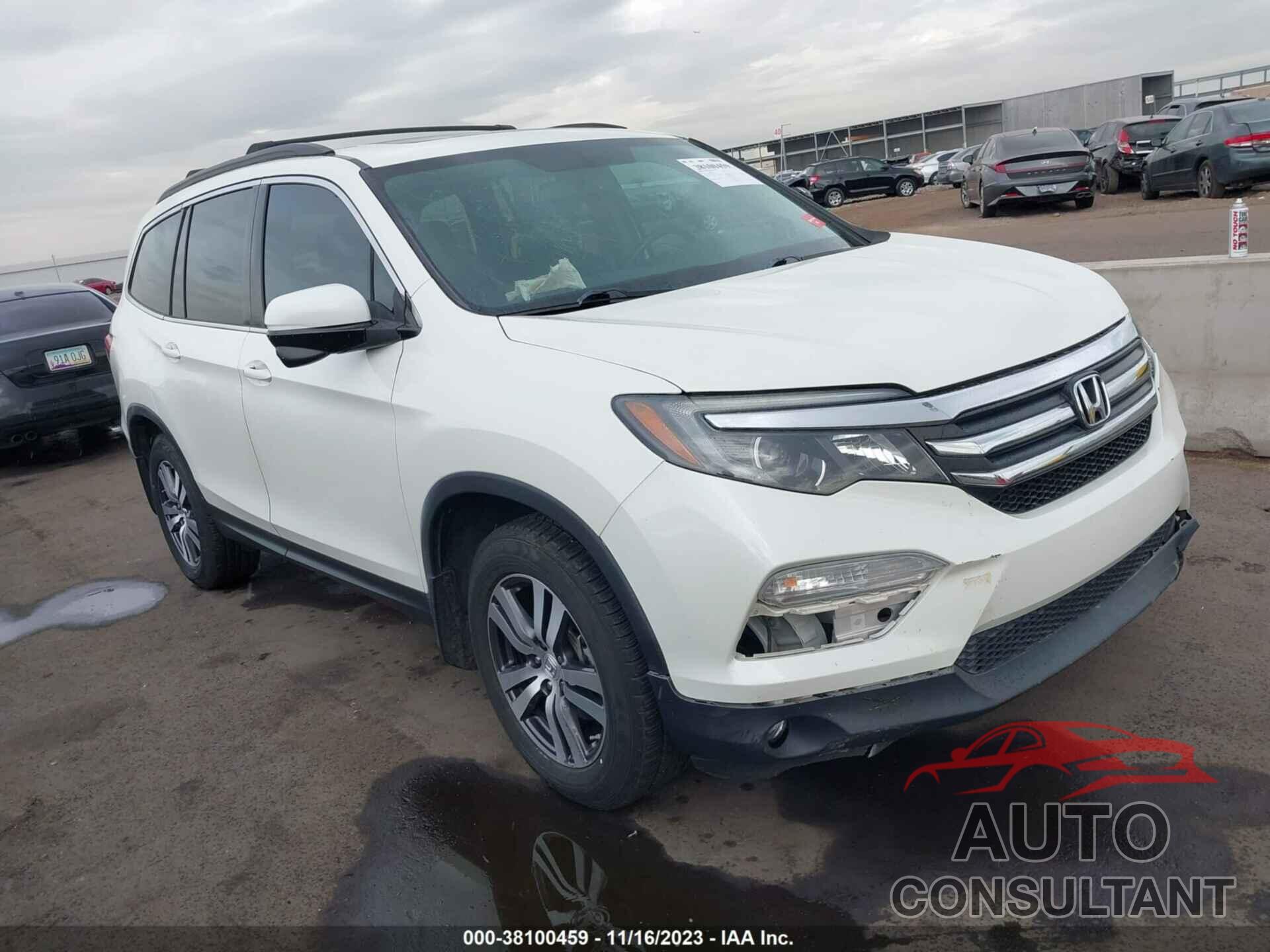 HONDA PILOT 2017 - 5FNYF6H52HB097588