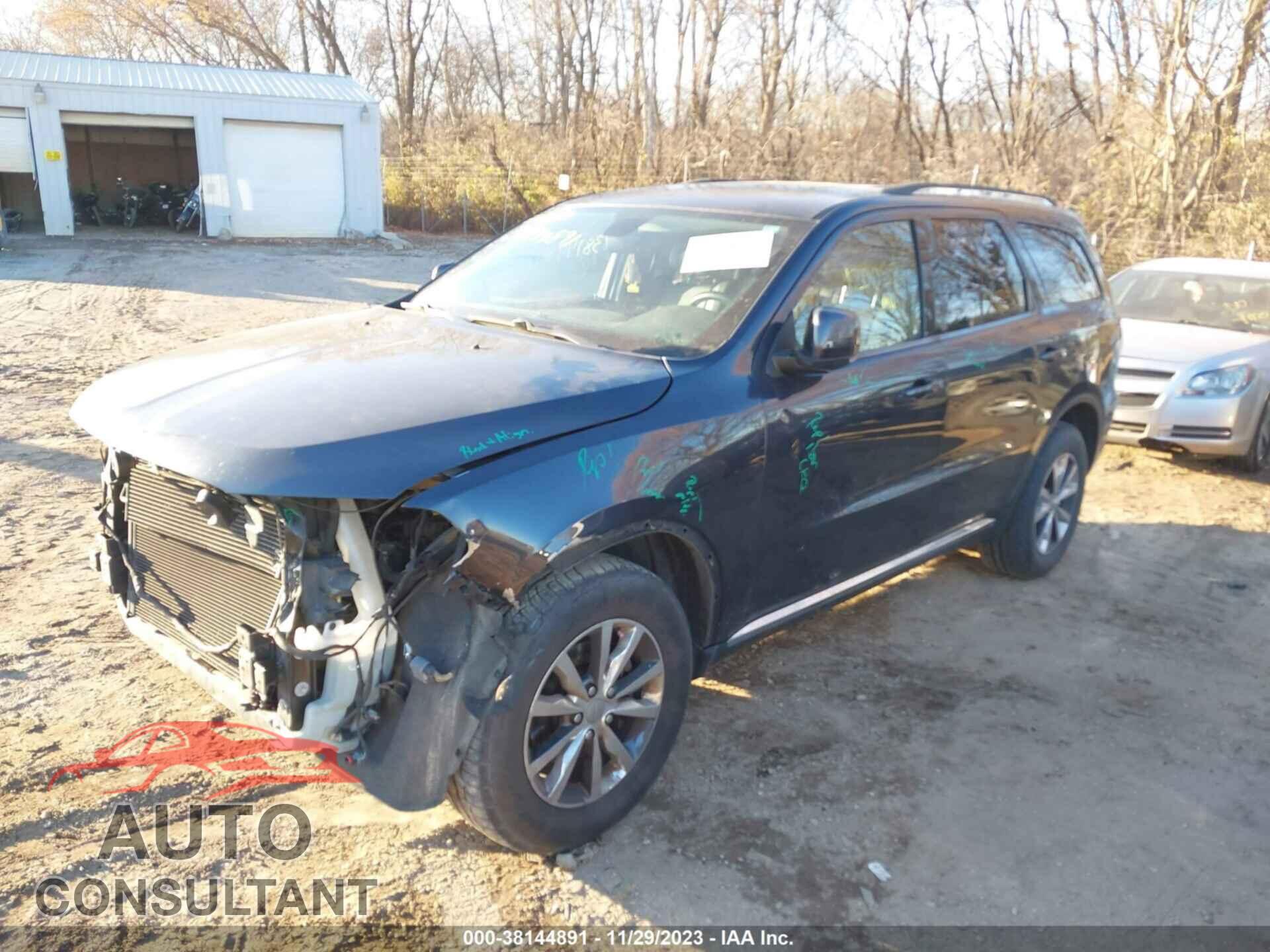 DODGE DURANGO 2016 - 1C4RDJDGXGC323019