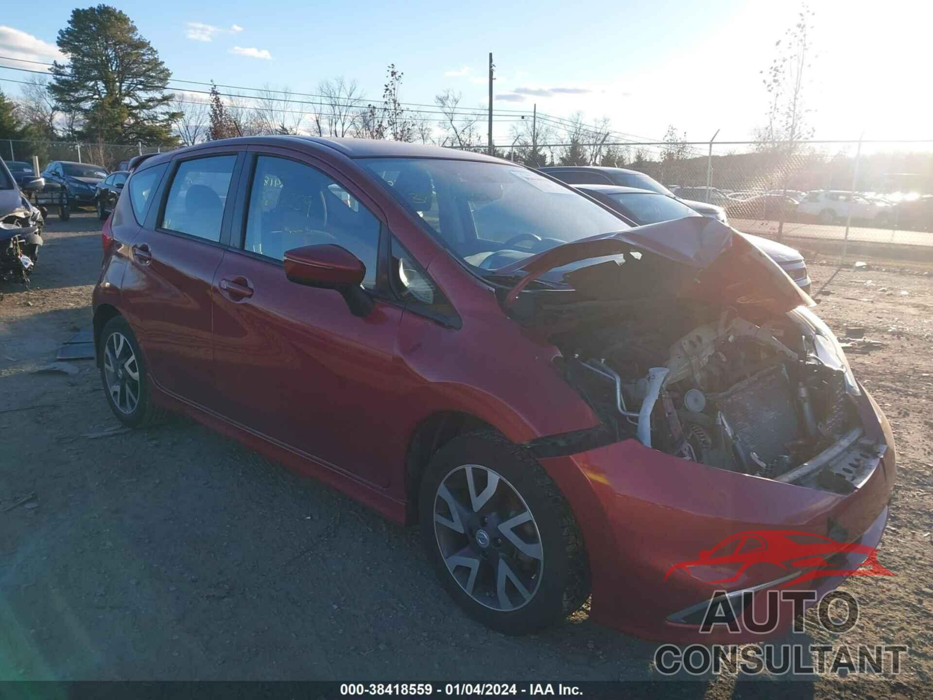 NISSAN VERSA NOTE 2016 - 3N1CE2CPXGL384839