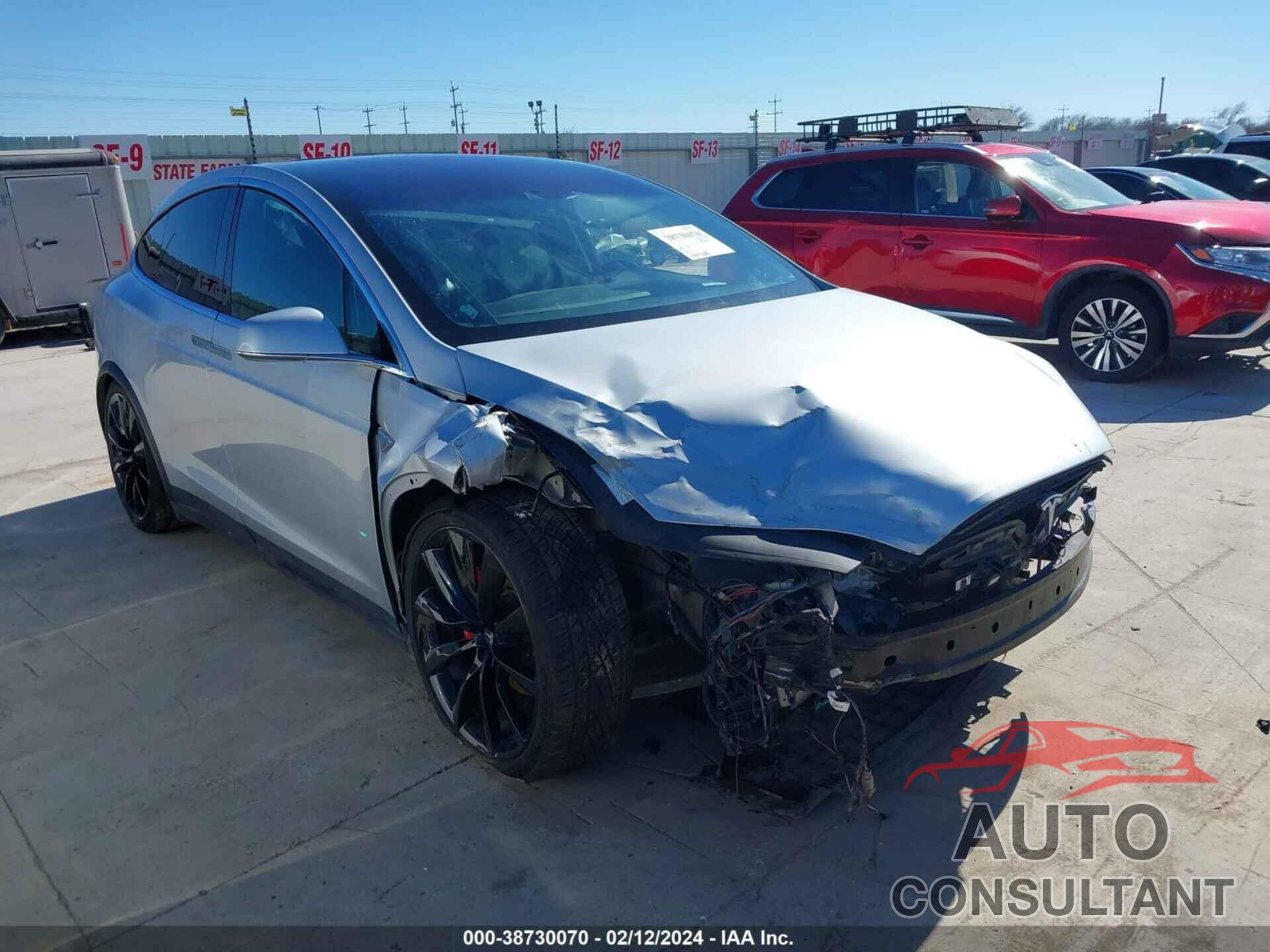 TESLA MODEL X 2016 - 5YJXCAE48GFS00434