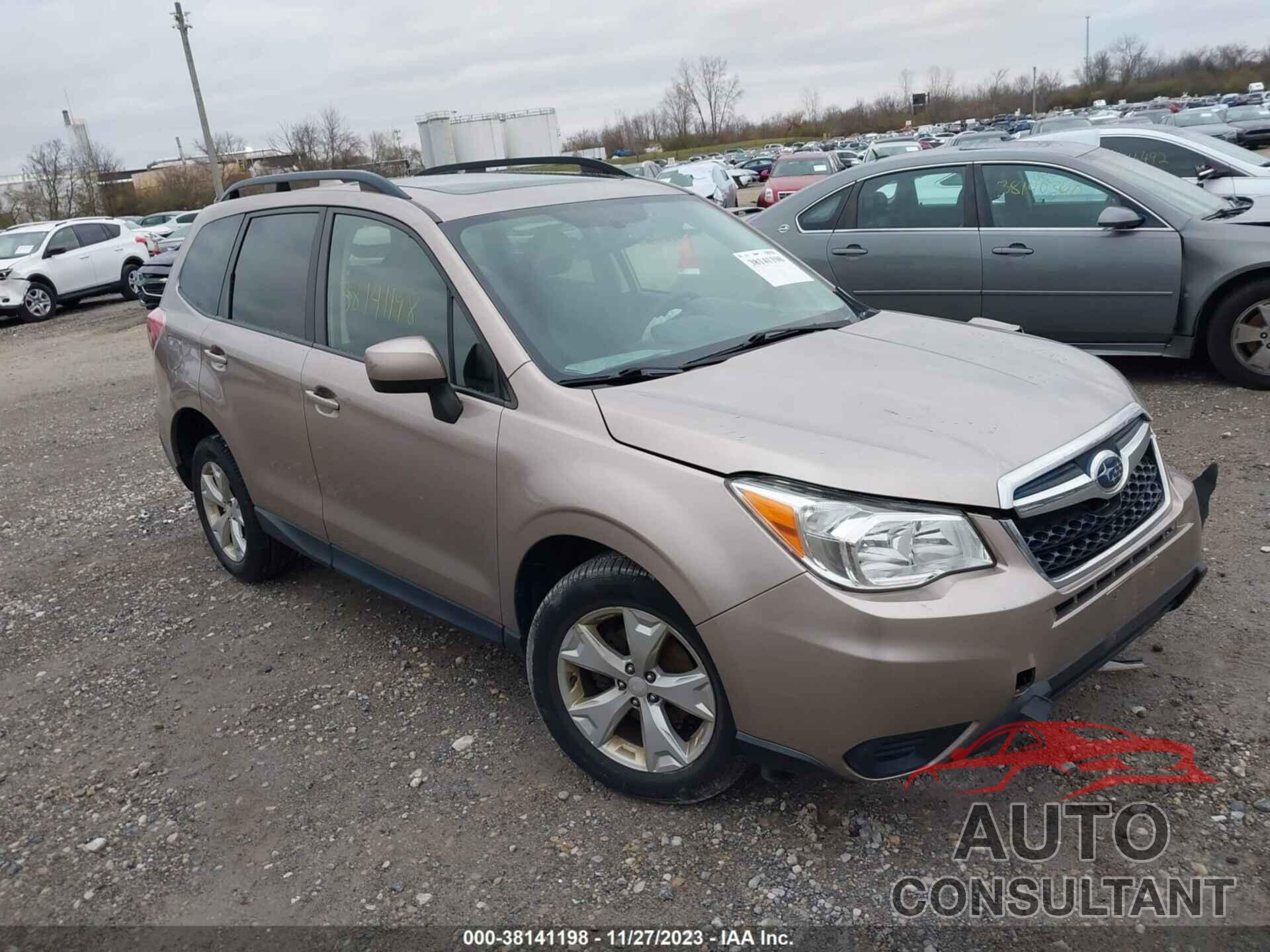 SUBARU FORESTER 2016 - JF2SJADC5GH506940