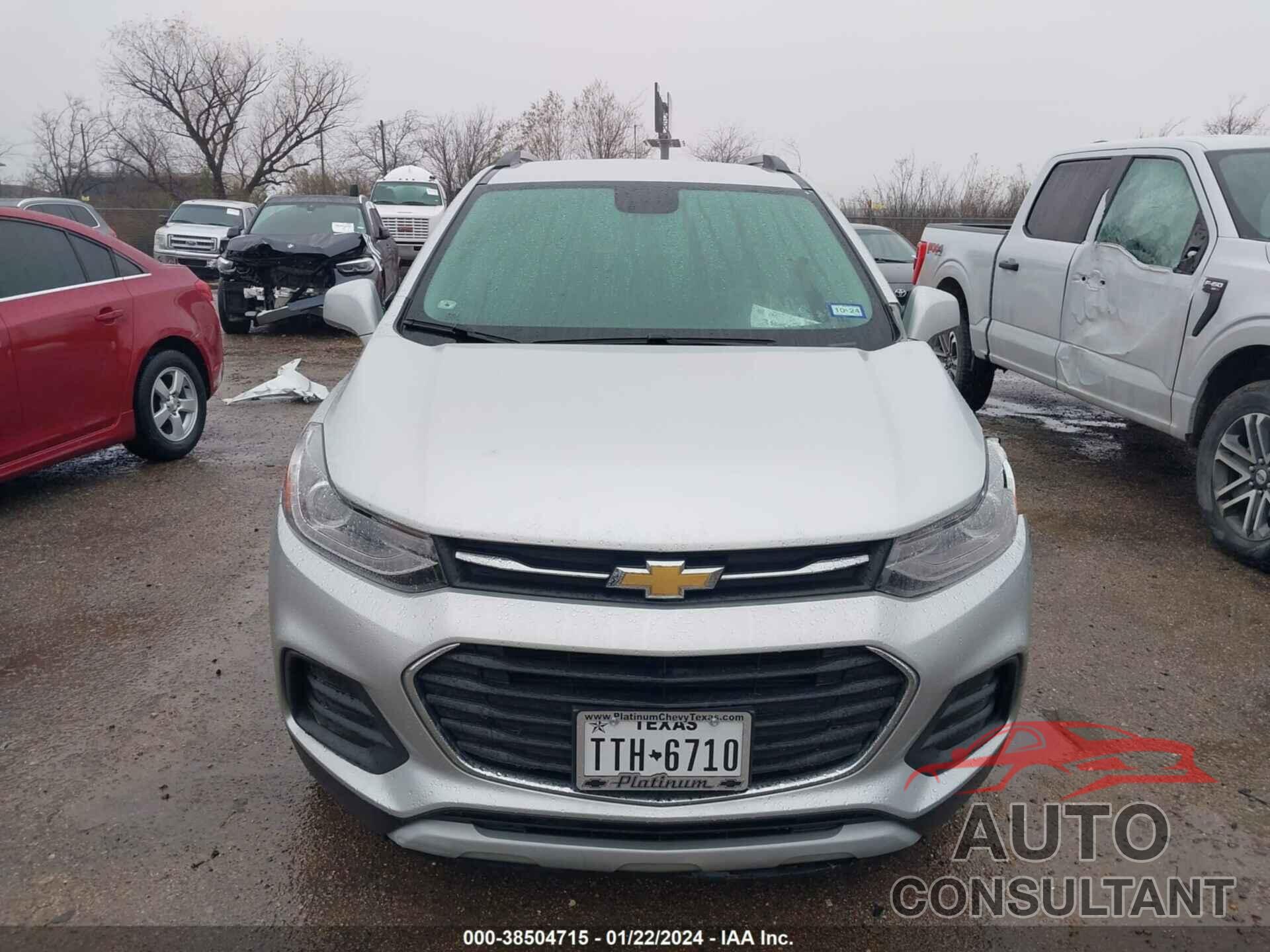 CHEVROLET TRAX 2019 - KL7CJLSB1KB956800