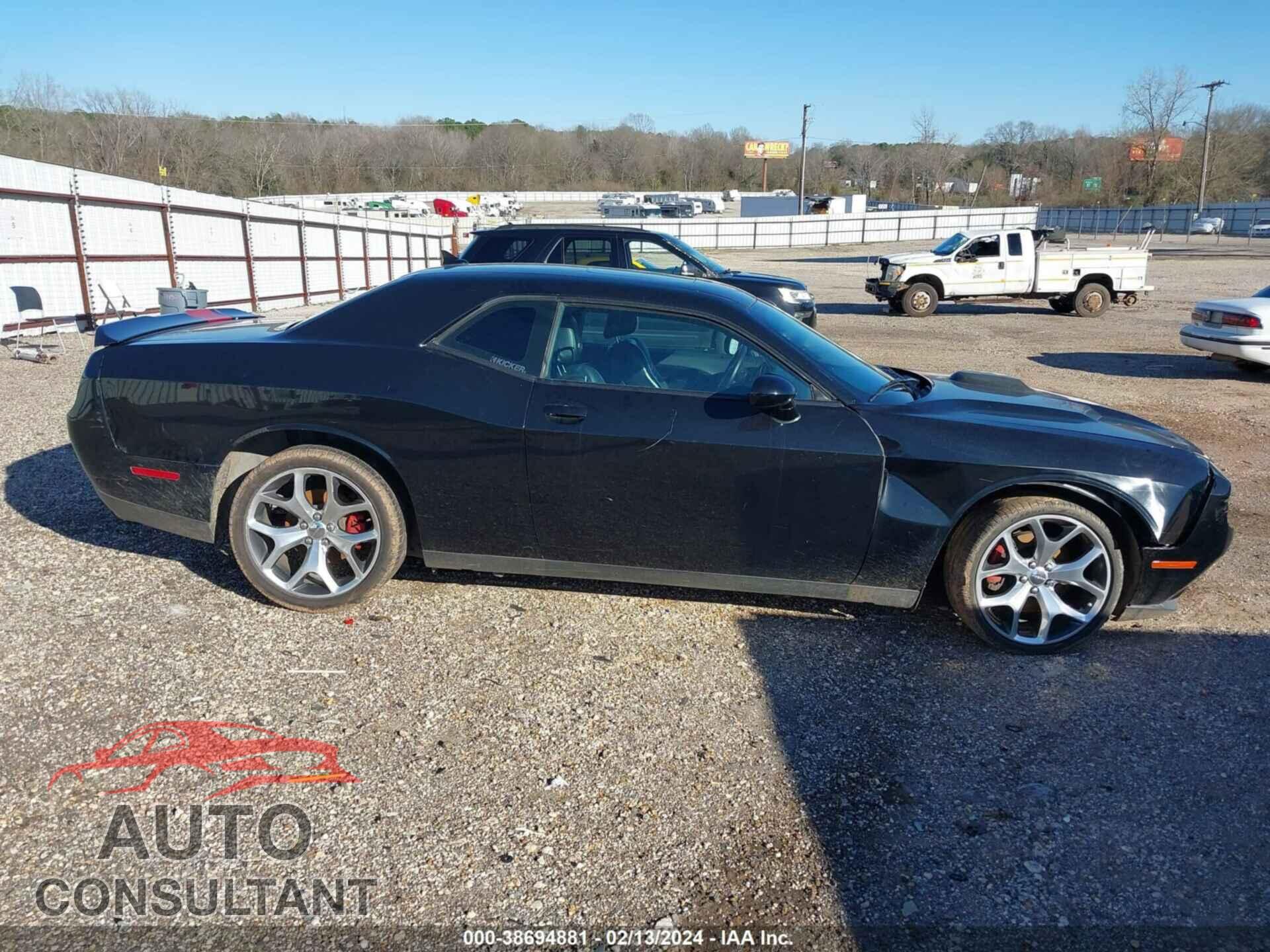 DODGE CHALLENGER 2016 - 2C3CDZBT8GH284467