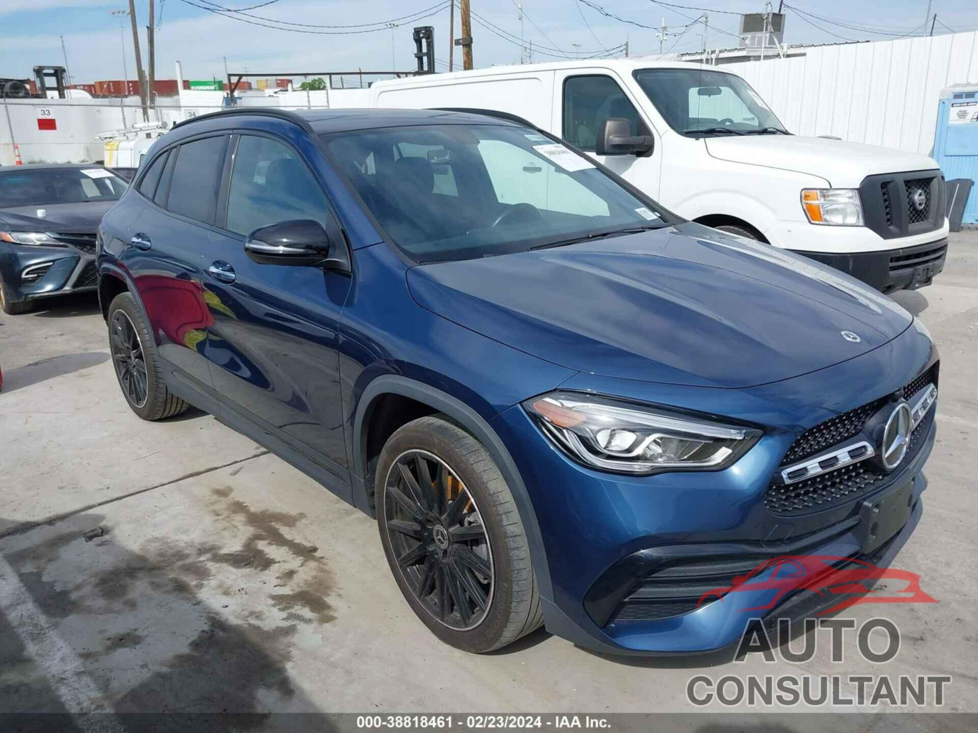 MERCEDES-BENZ GLA 2022 - W1N4N4GB6NJ414007