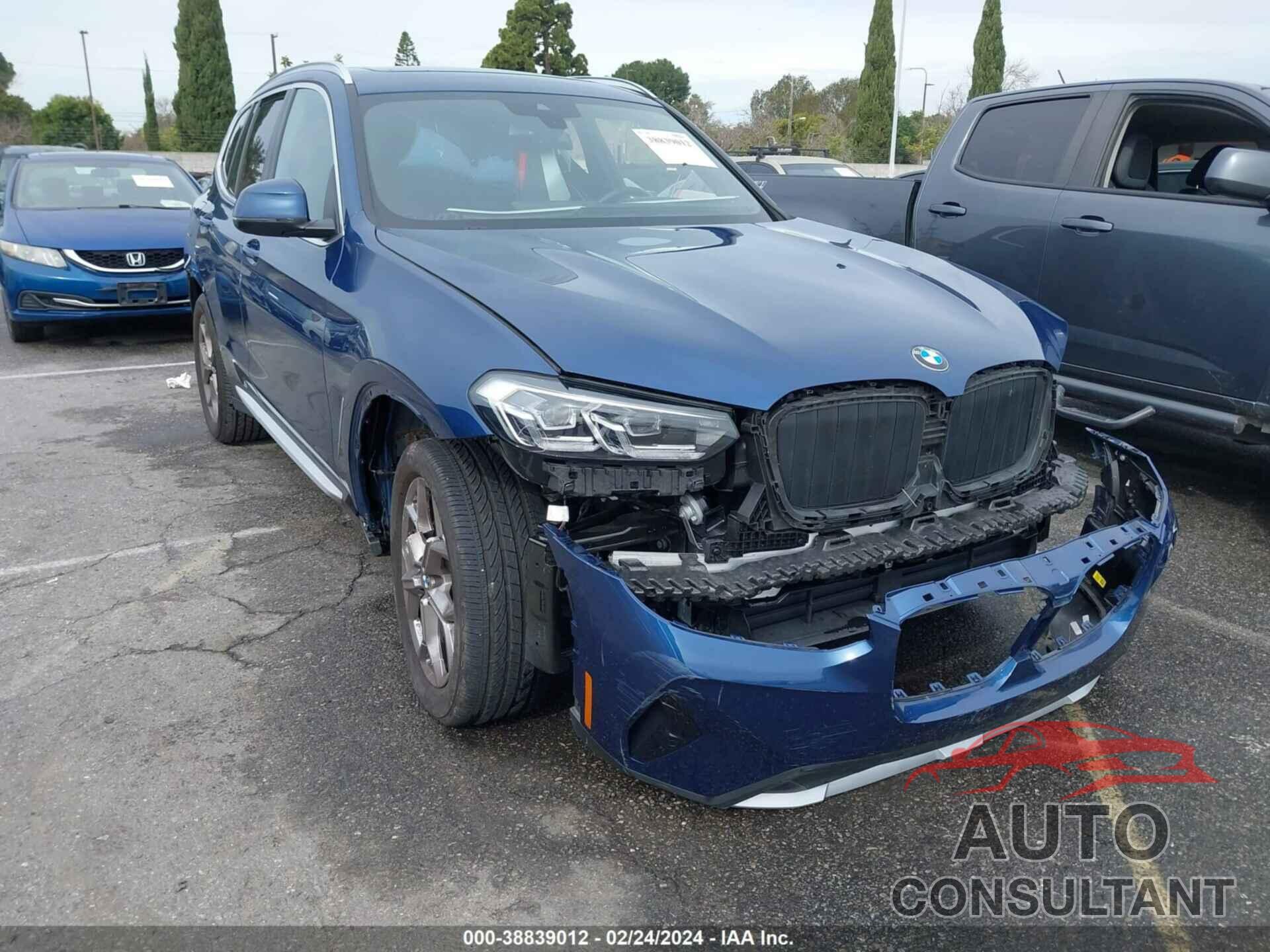 BMW X3 2022 - 5UX53DP04N9N01324