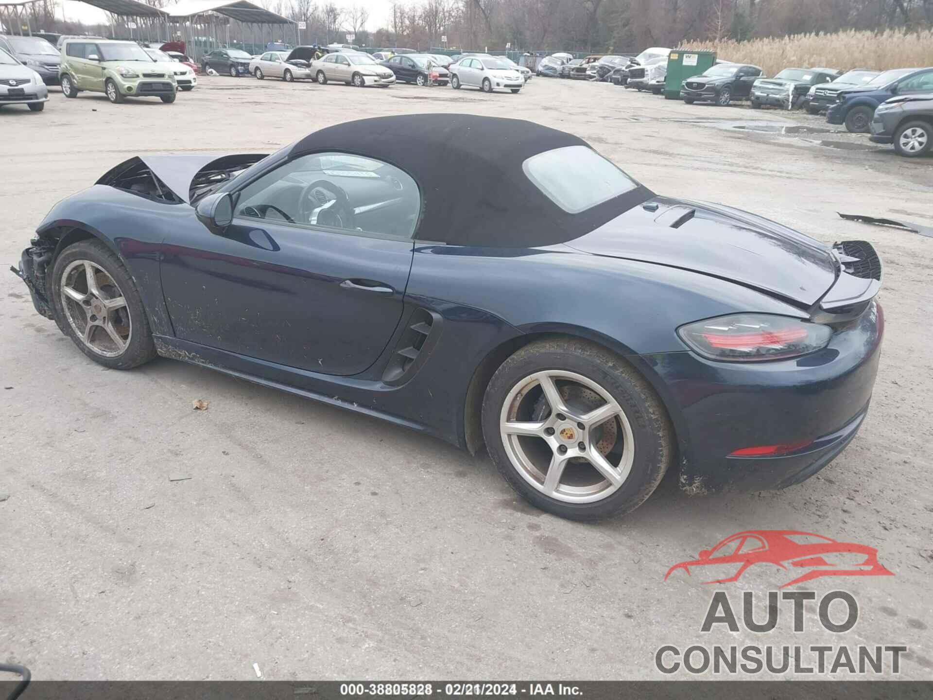 PORSCHE 718 BOXSTER 2019 - WP0CA2A84KS210134