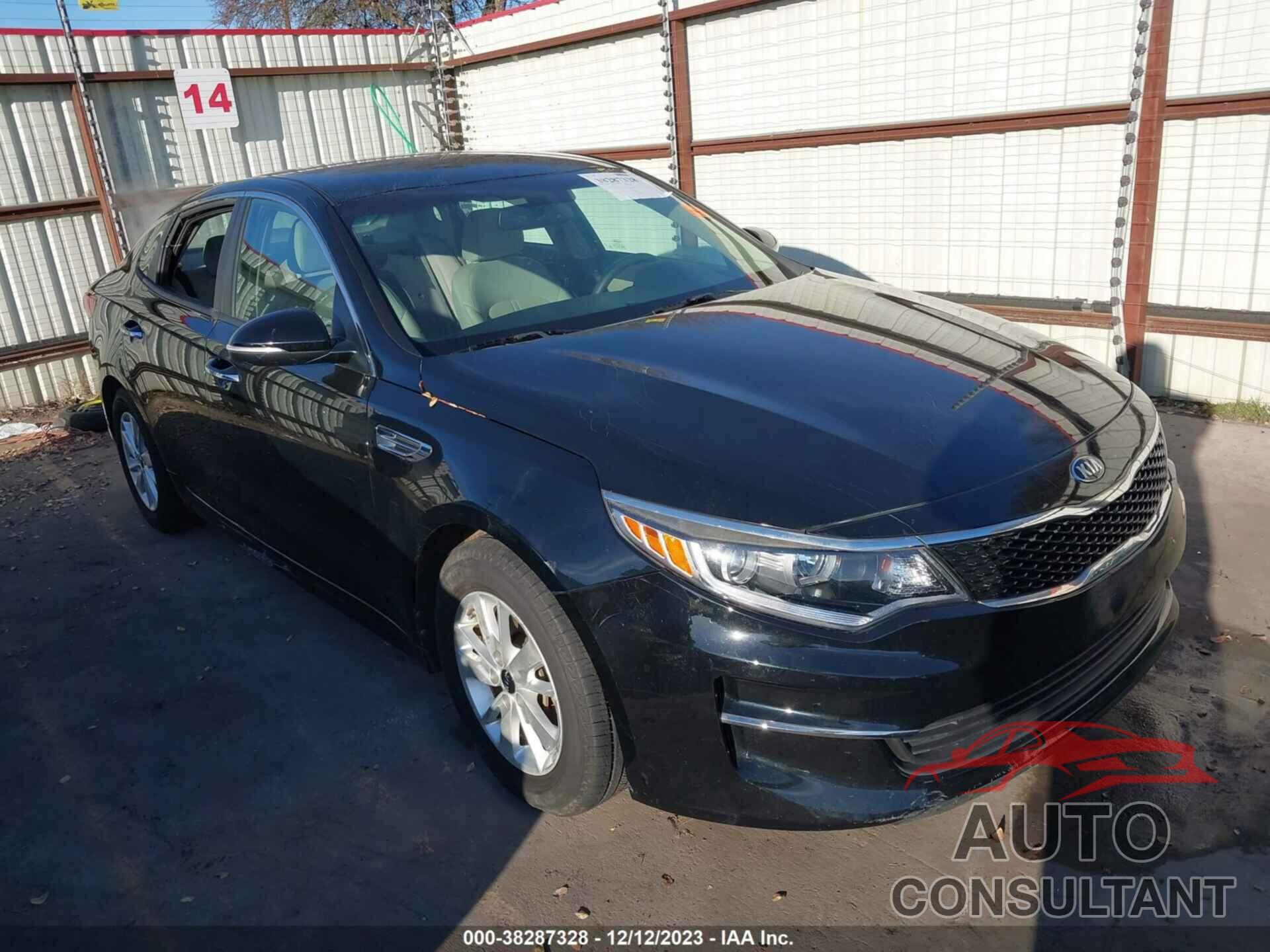 KIA OPTIMA 2016 - 5XXGT4L36GG115553