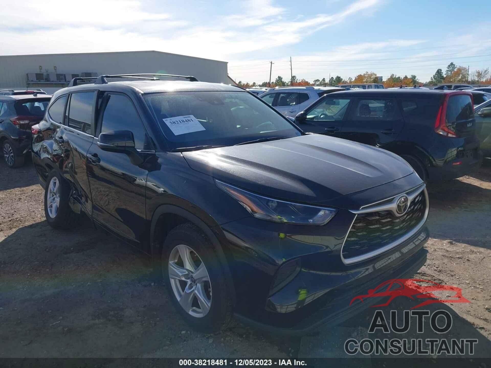 TOYOTA HIGHLANDER 2023 - 5TDKDRAHXPS019488