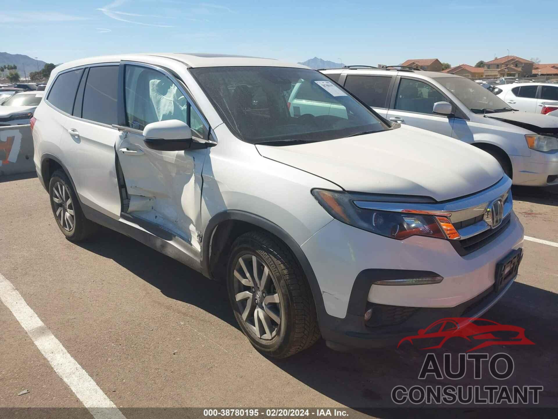 HONDA PILOT 2019 - 5FNYF5H58KB003053