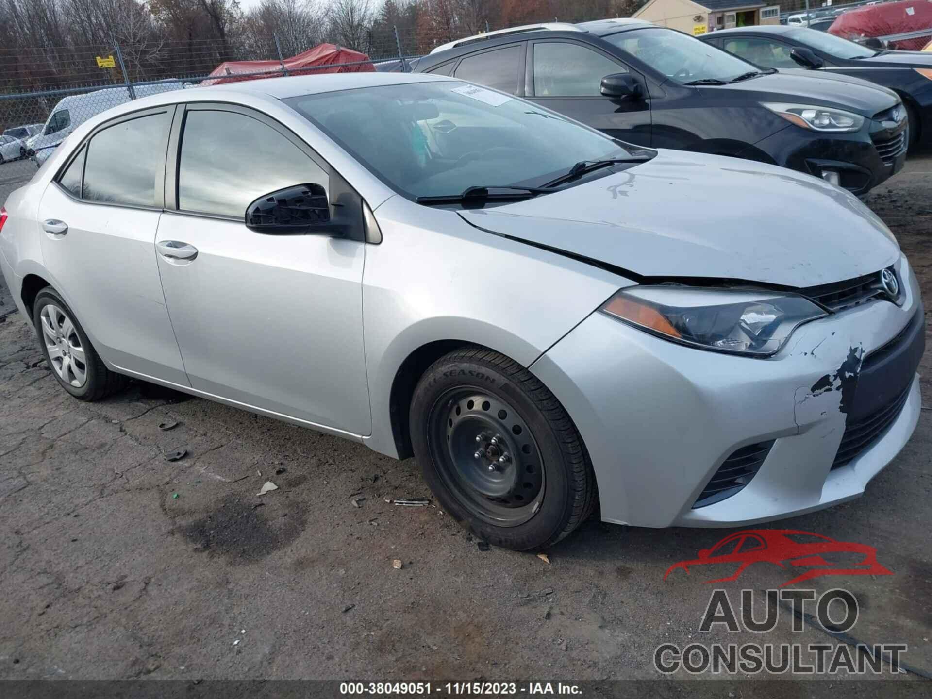 TOYOTA COROLLA 2016 - 2T1BURHE7GC630986