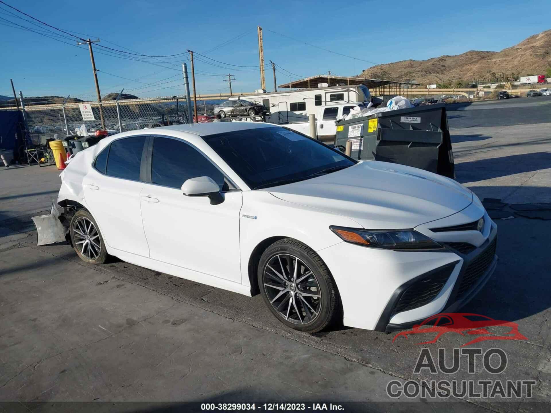 TOYOTA CAMRY 2021 - 4T1G31AK8MU556479