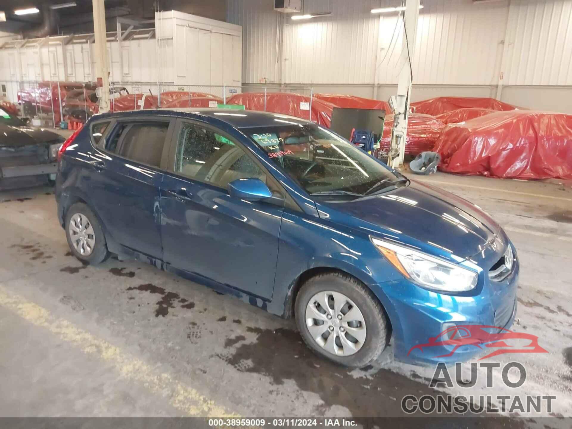 HYUNDAI ACCENT 2017 - KMHCT5AE0HU325520