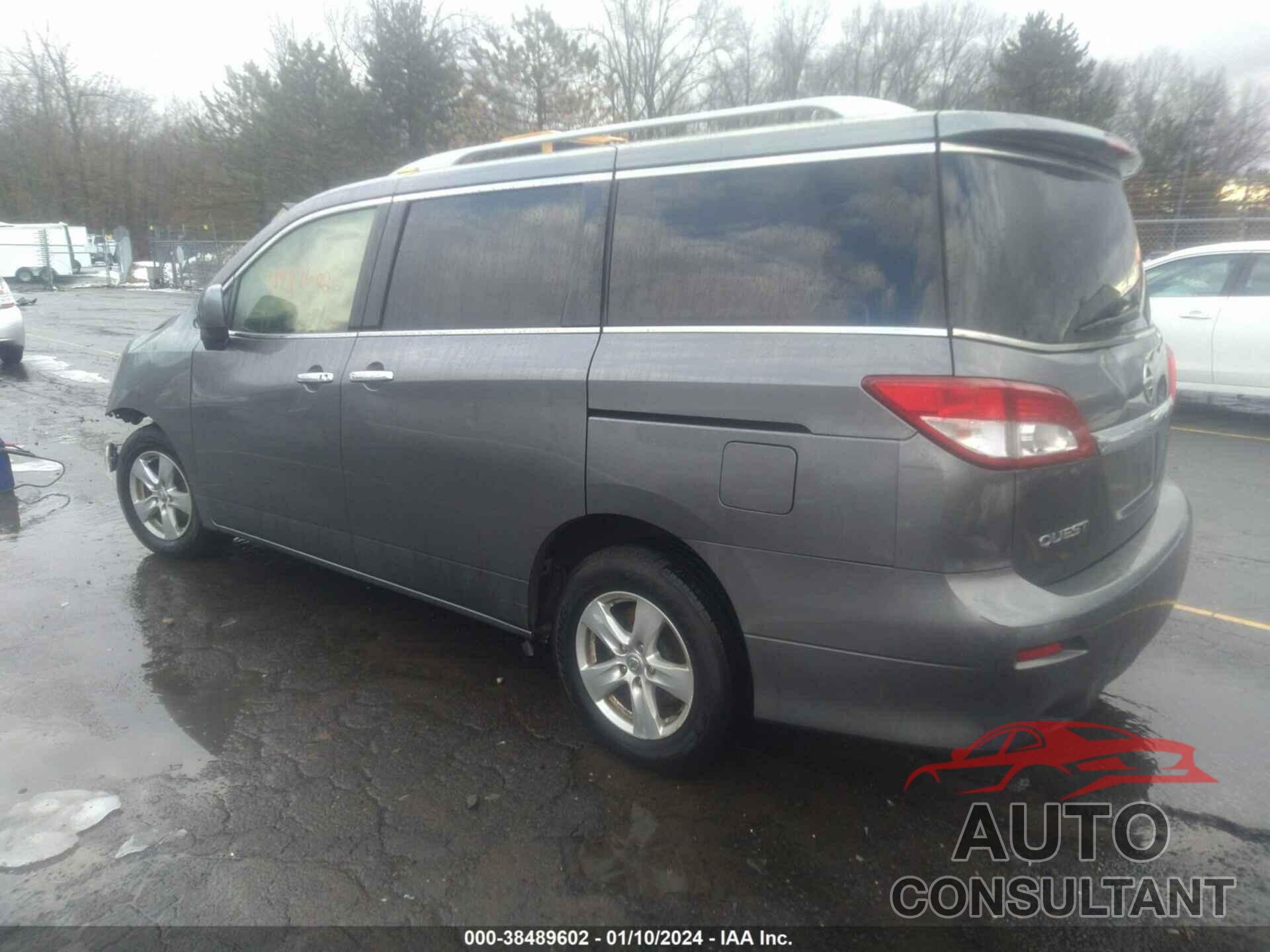 NISSAN QUEST 2016 - JN8AE2KP0G9156867