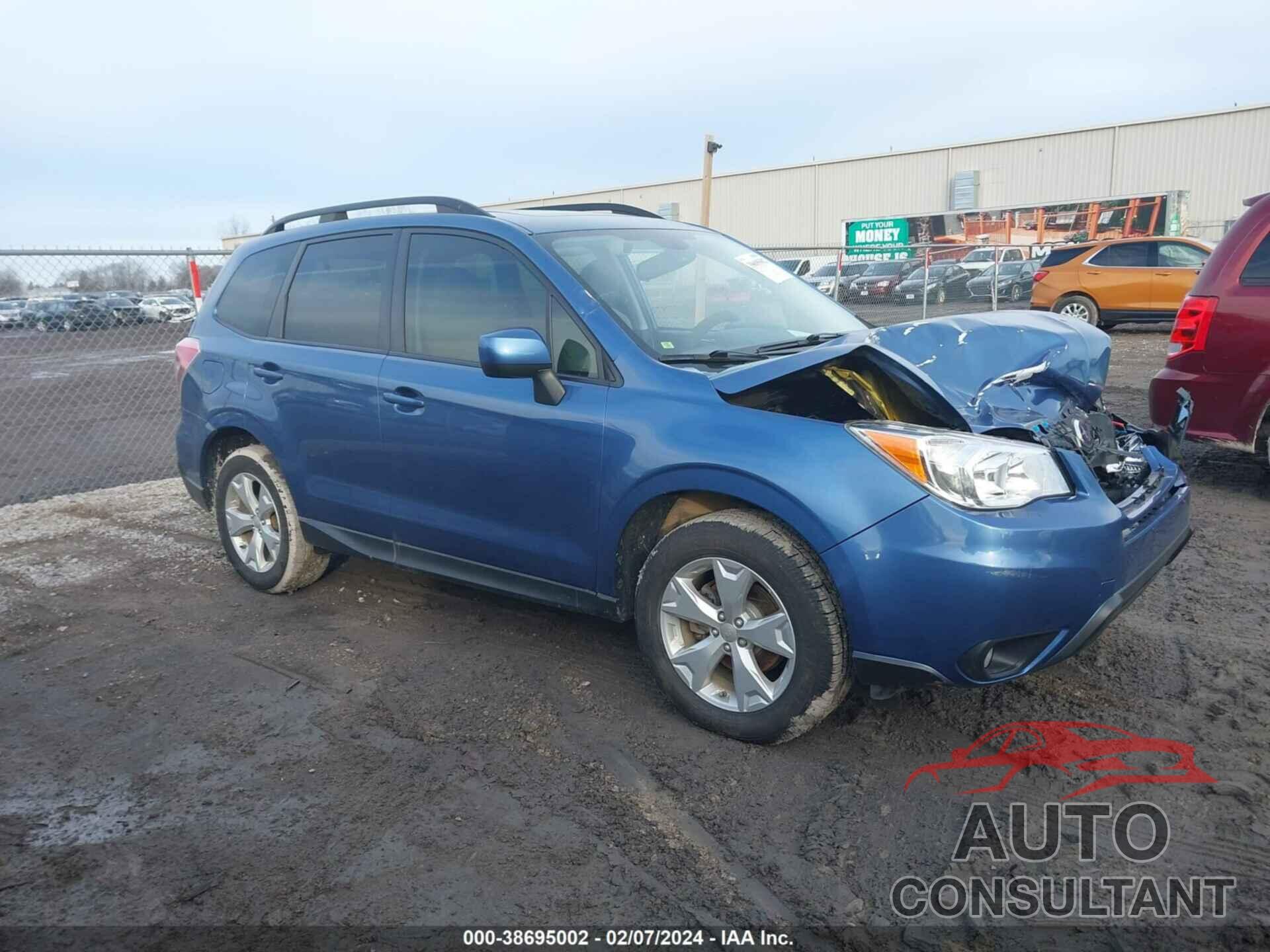 SUBARU FORESTER 2016 - JF2SJAFC0GH442268