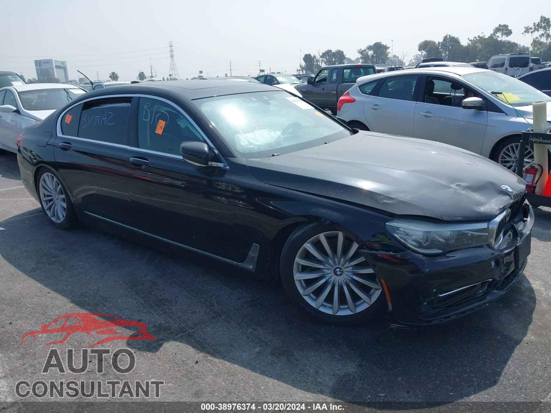 BMW 740I 2017 - WBA7E2C50HG740232