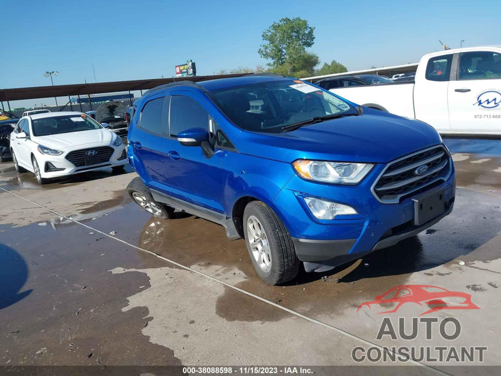 FORD ECOSPORT 2018 - MAJ6P1UL5JC249190