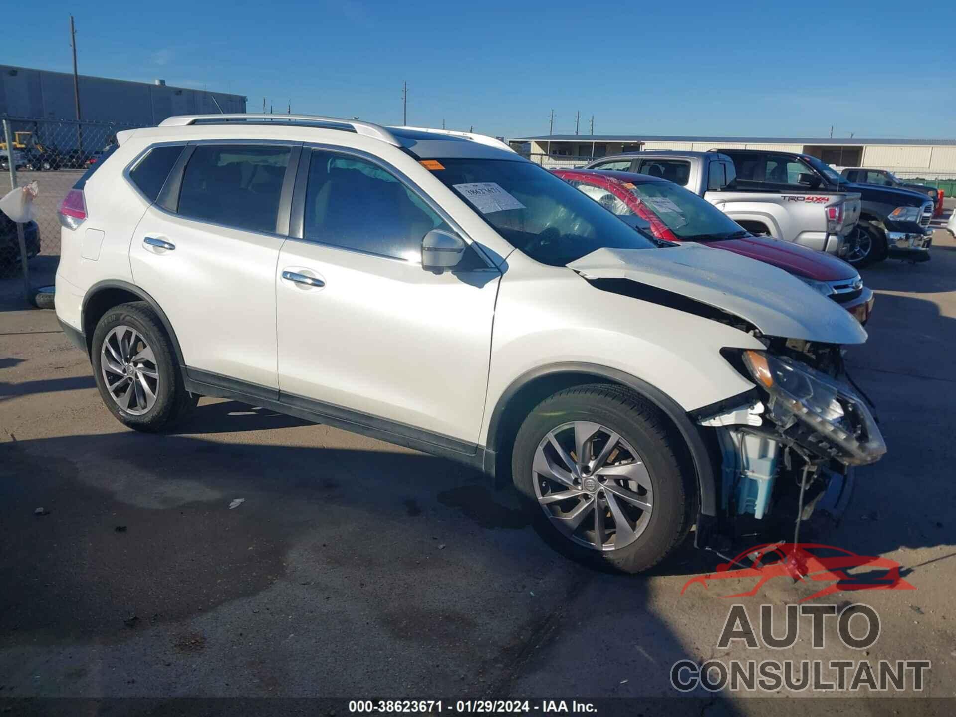 NISSAN ROGUE 2016 - 5N1AT2MT1GC732279