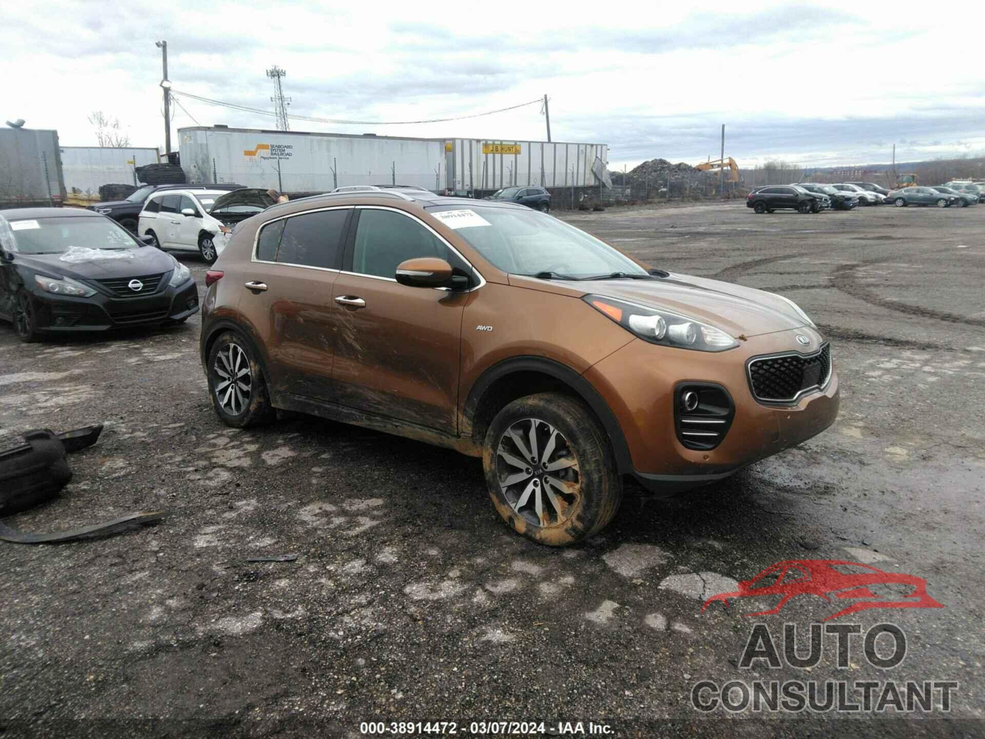 KIA SPORTAGE 2017 - KNDPNCACXH7167740