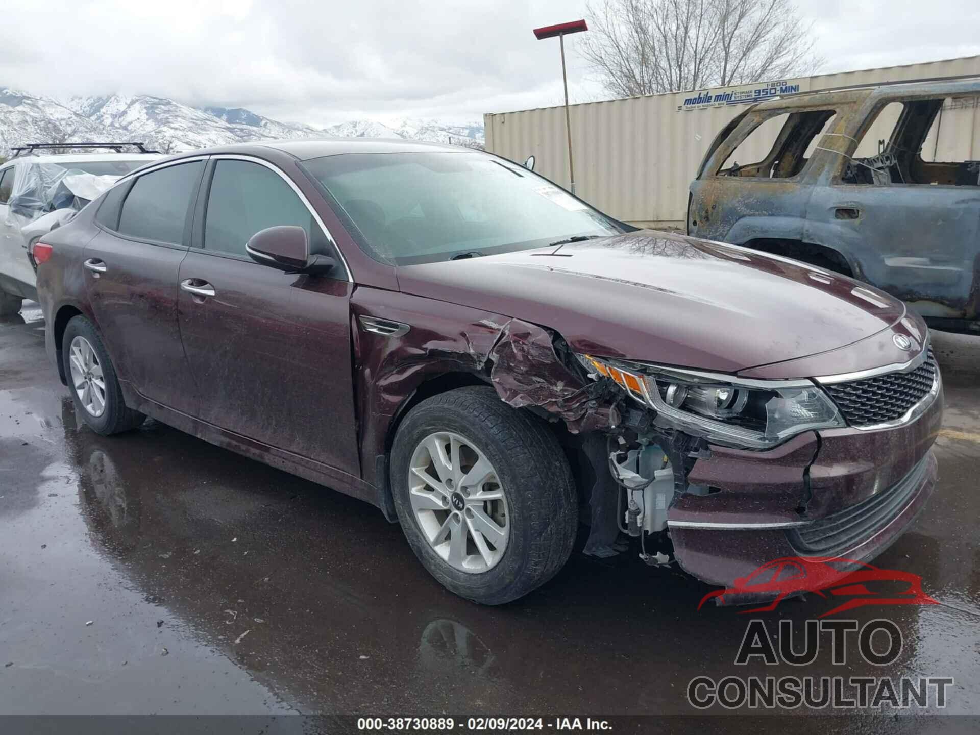 KIA OPTIMA 2017 - 5XXGT4L38HG127124
