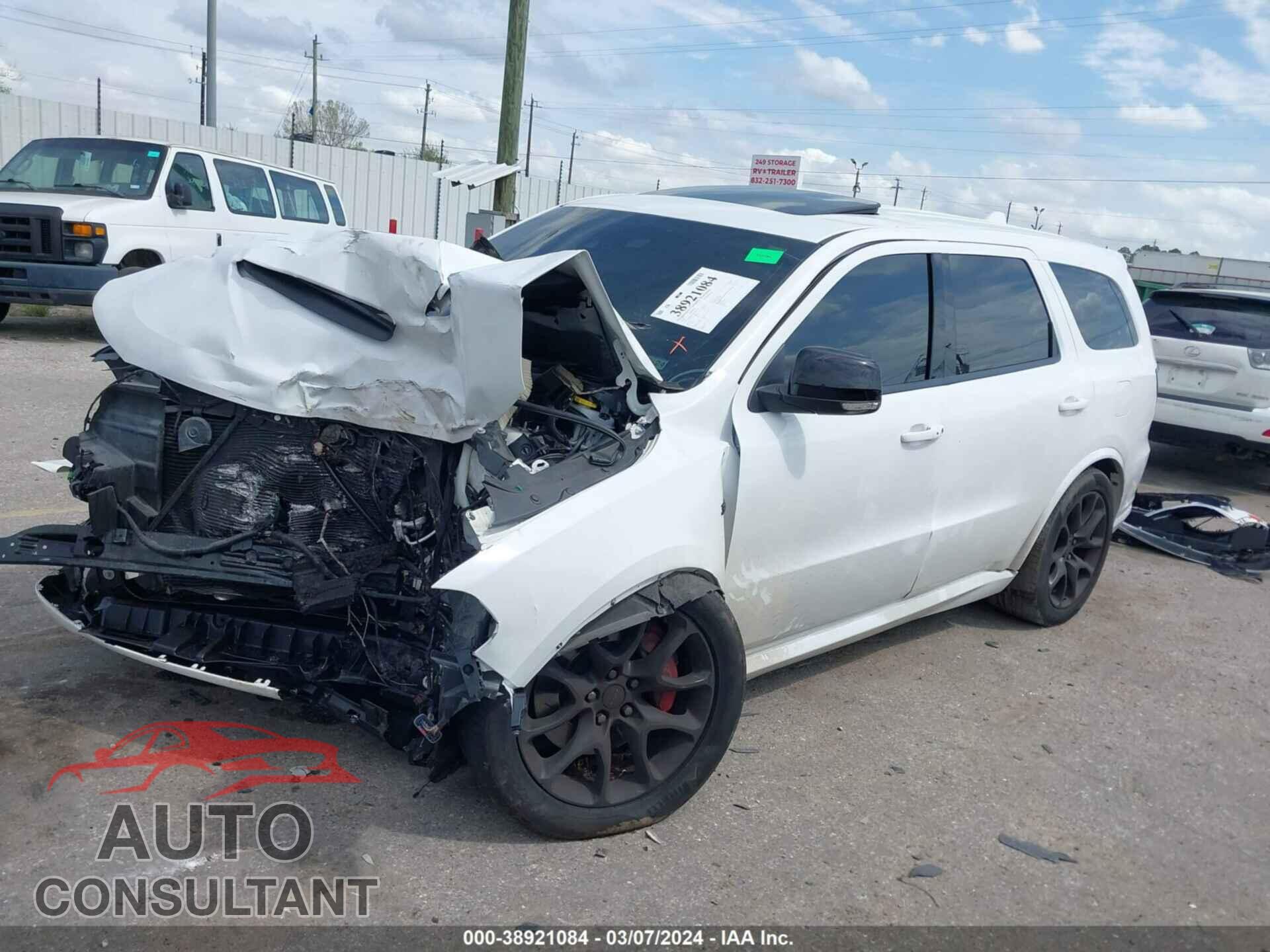 DODGE DURANGO 2022 - 1C4SDJGJ5NC100473