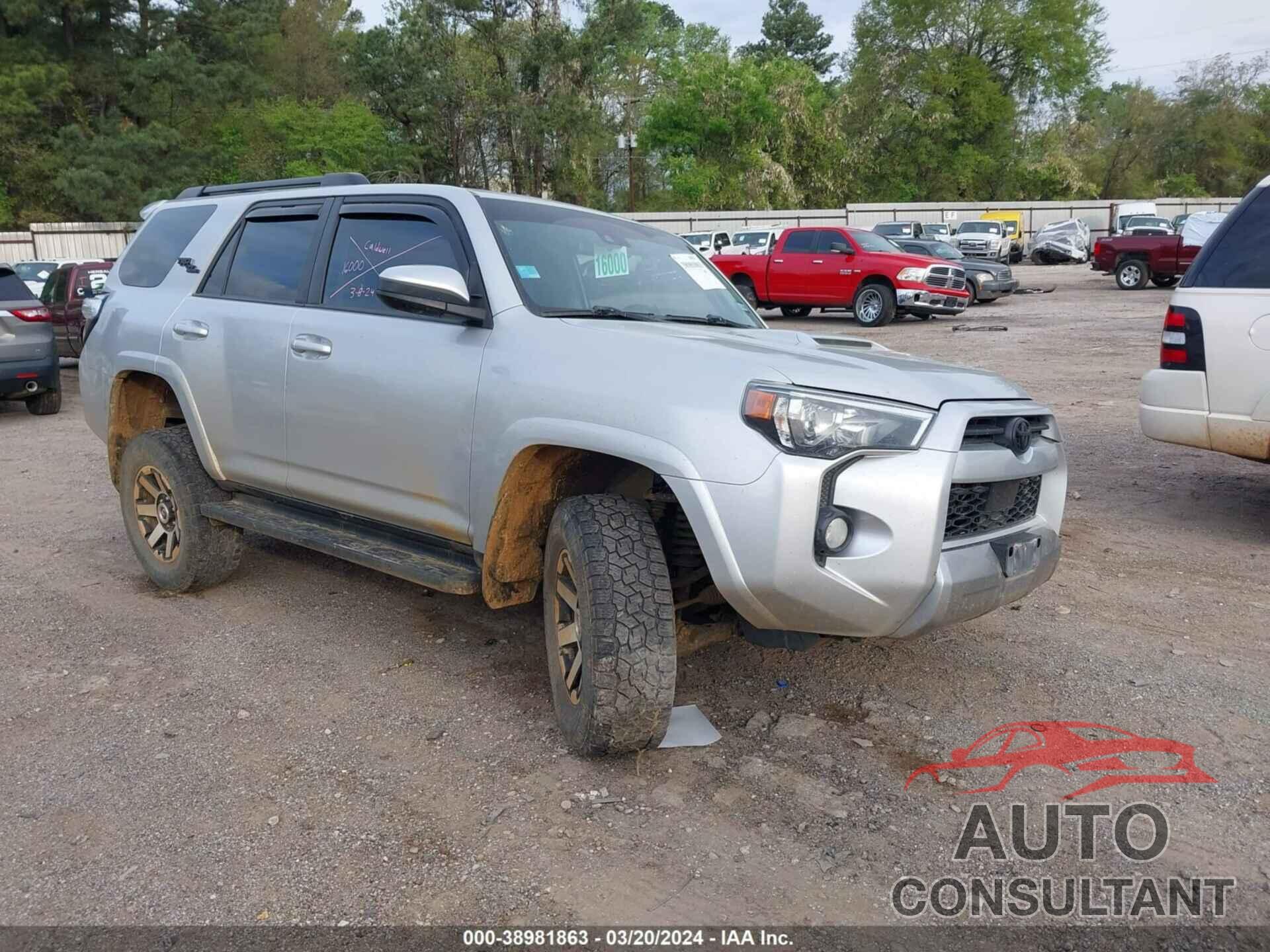 TOYOTA 4RUNNER 2020 - JTEBU5JR7L5820103