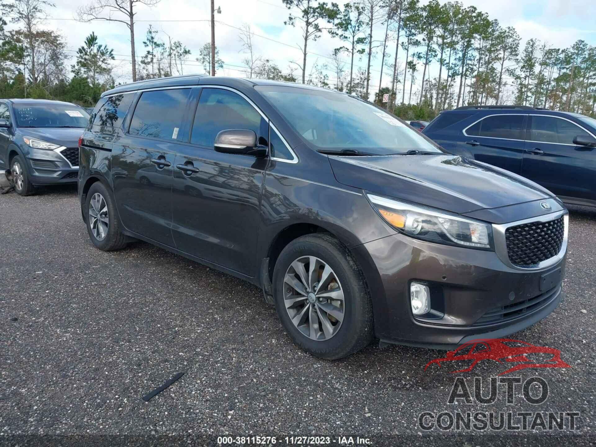 KIA SEDONA 2018 - KNDMC5C14J6406887