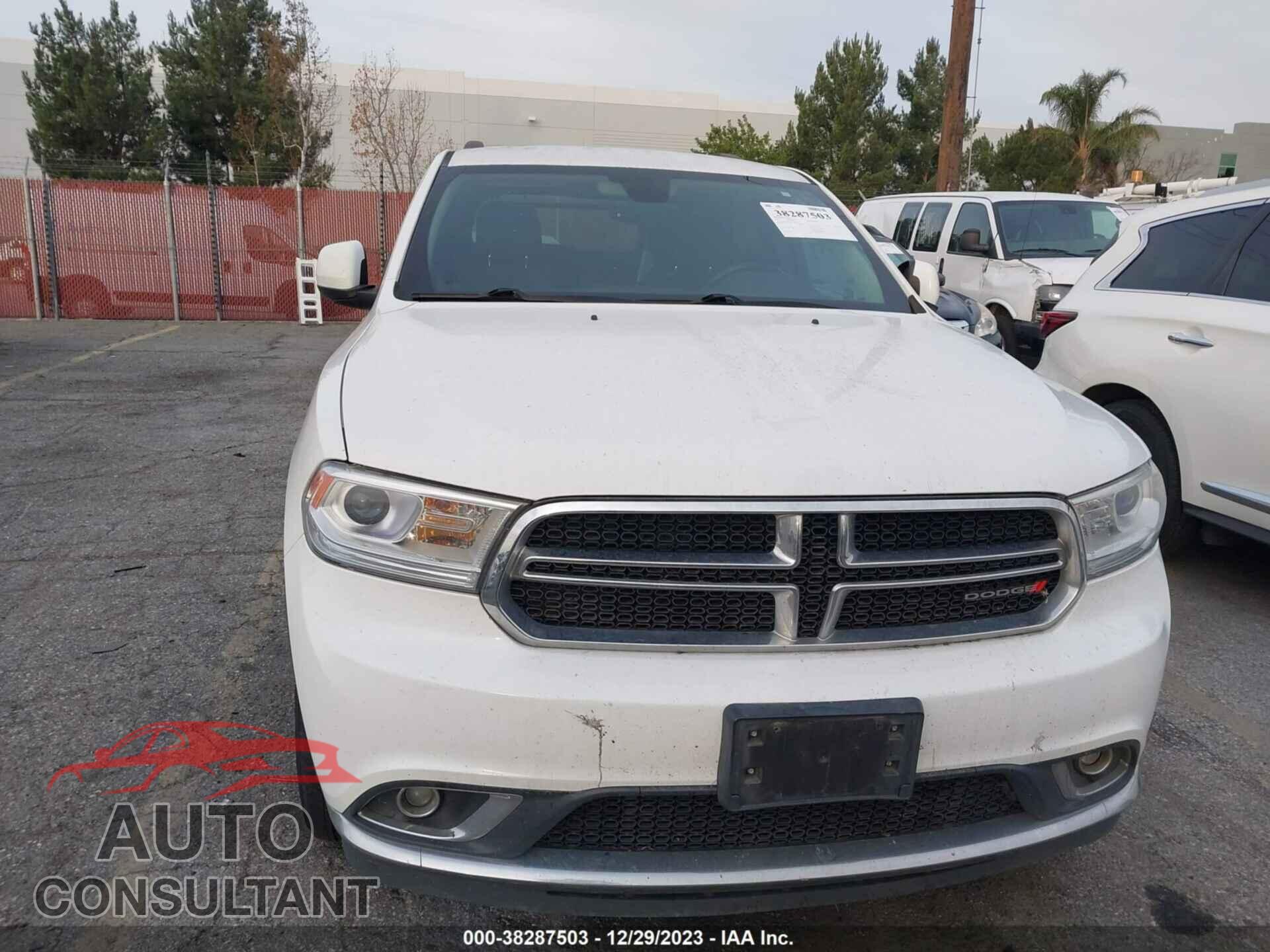 DODGE DURANGO 2017 - 1C4RDJAG5HC746838
