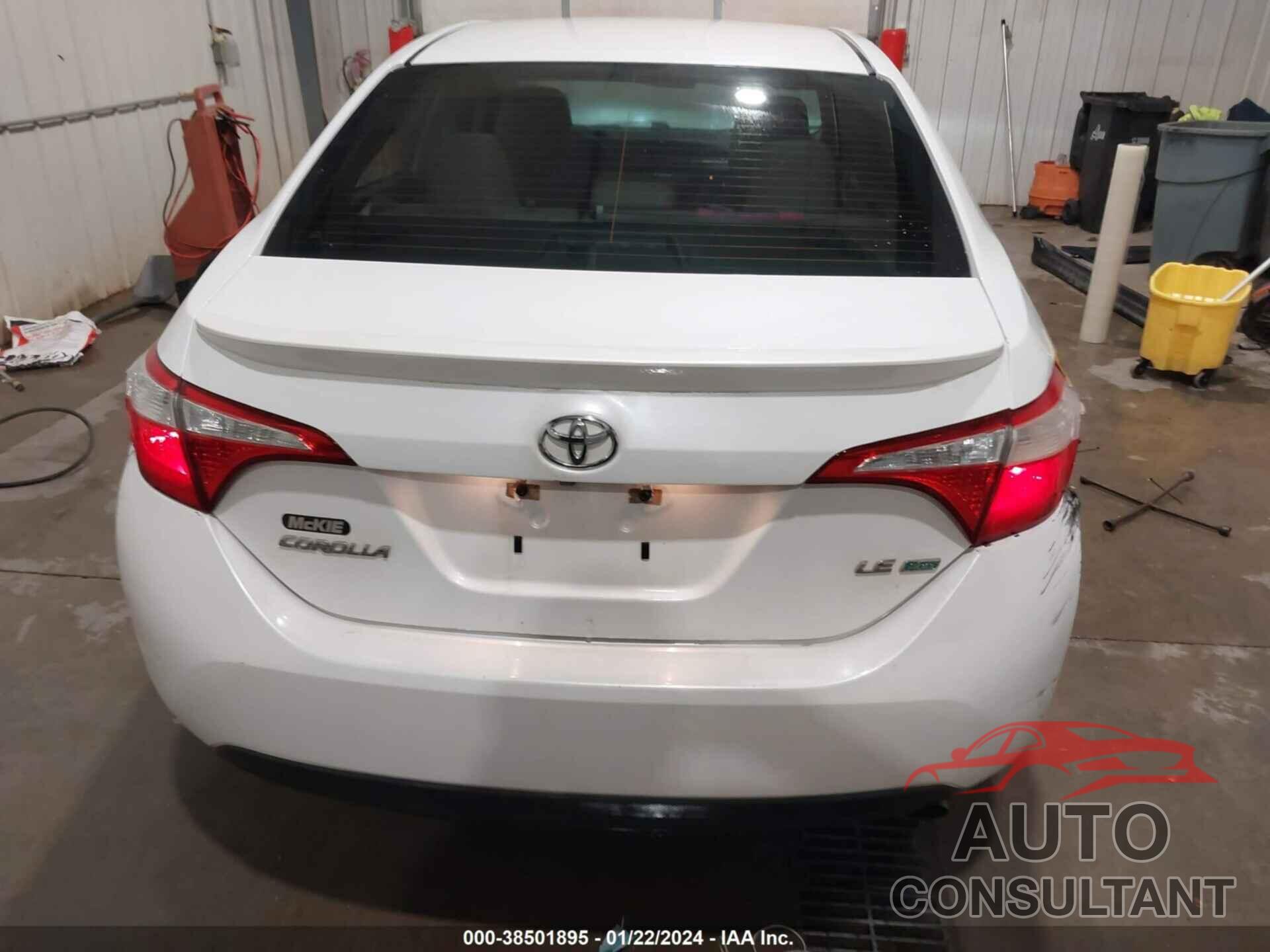 TOYOTA COROLLA 2016 - 5YFBPRHE6GP497046