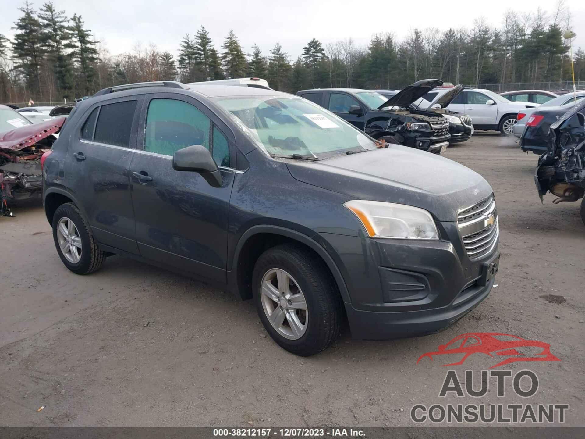 CHEVROLET TRAX 2016 - 3GNCJPSB2GL124583