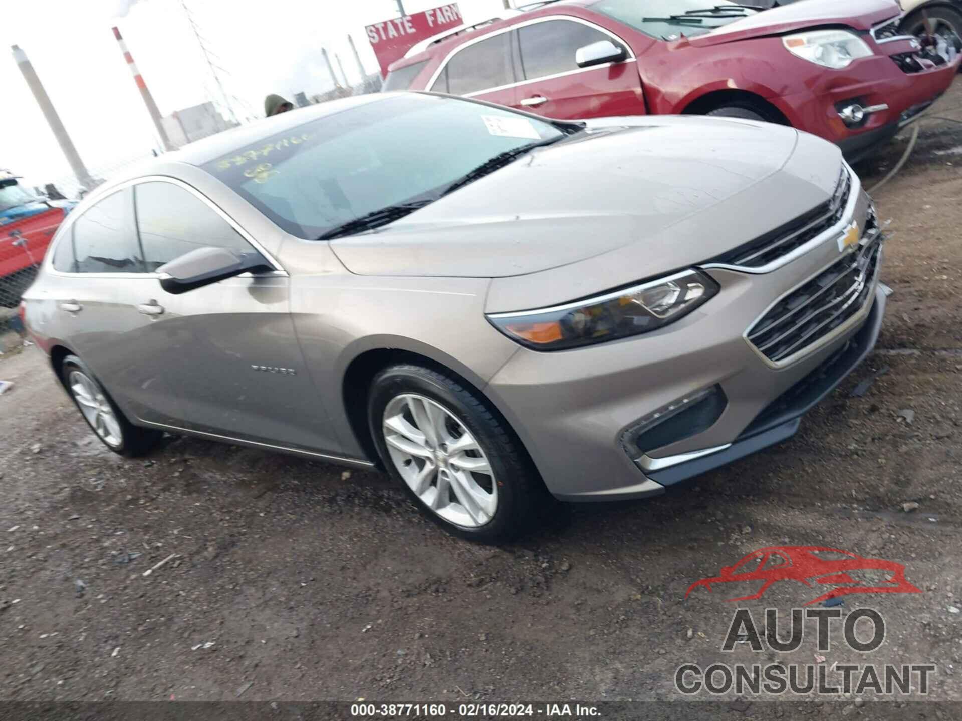 CHEVROLET MALIBU 2017 - 1G1ZE5ST5HF124876