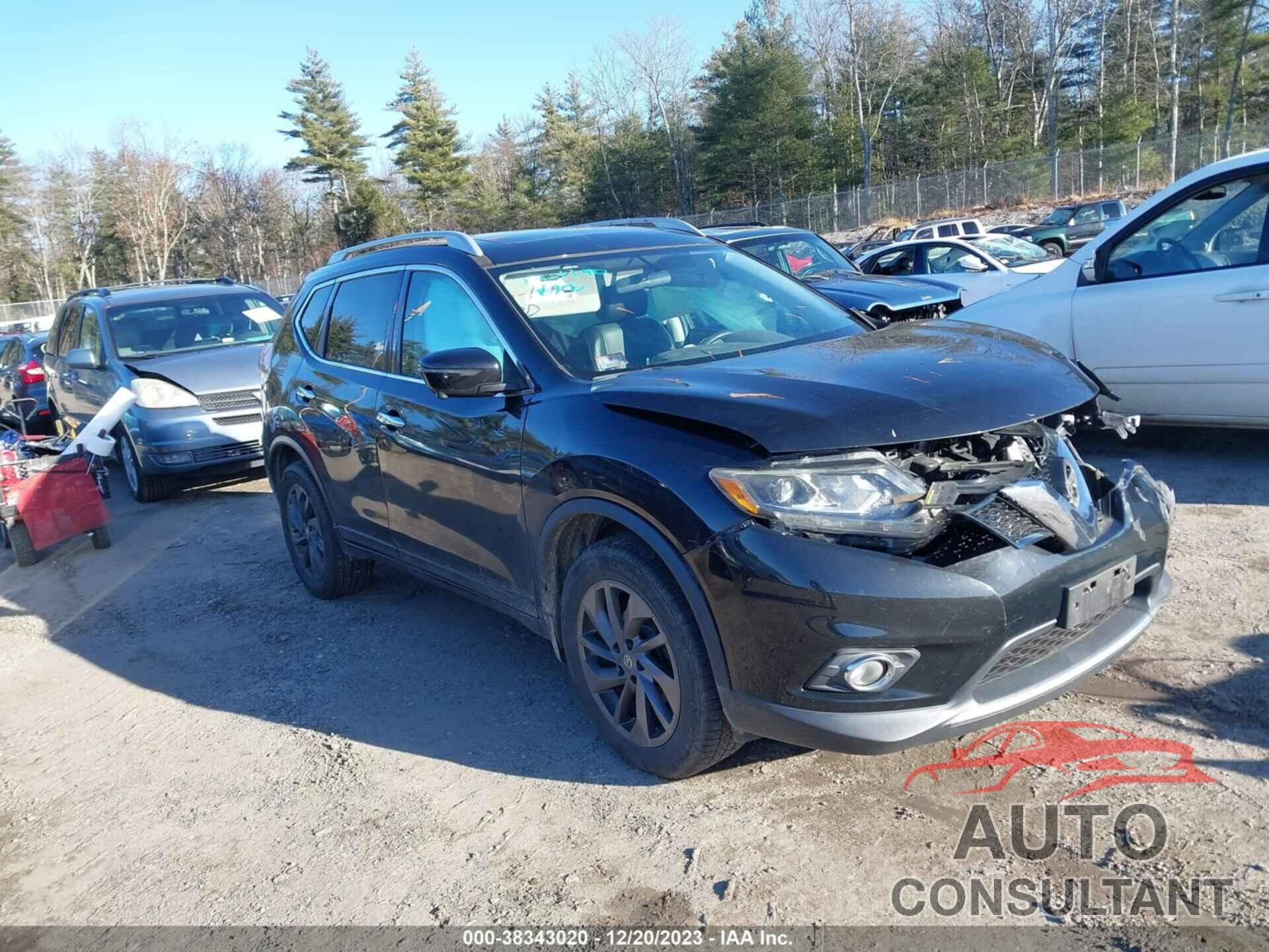 NISSAN ROGUE 2016 - 5N1AT2MV0GC885768