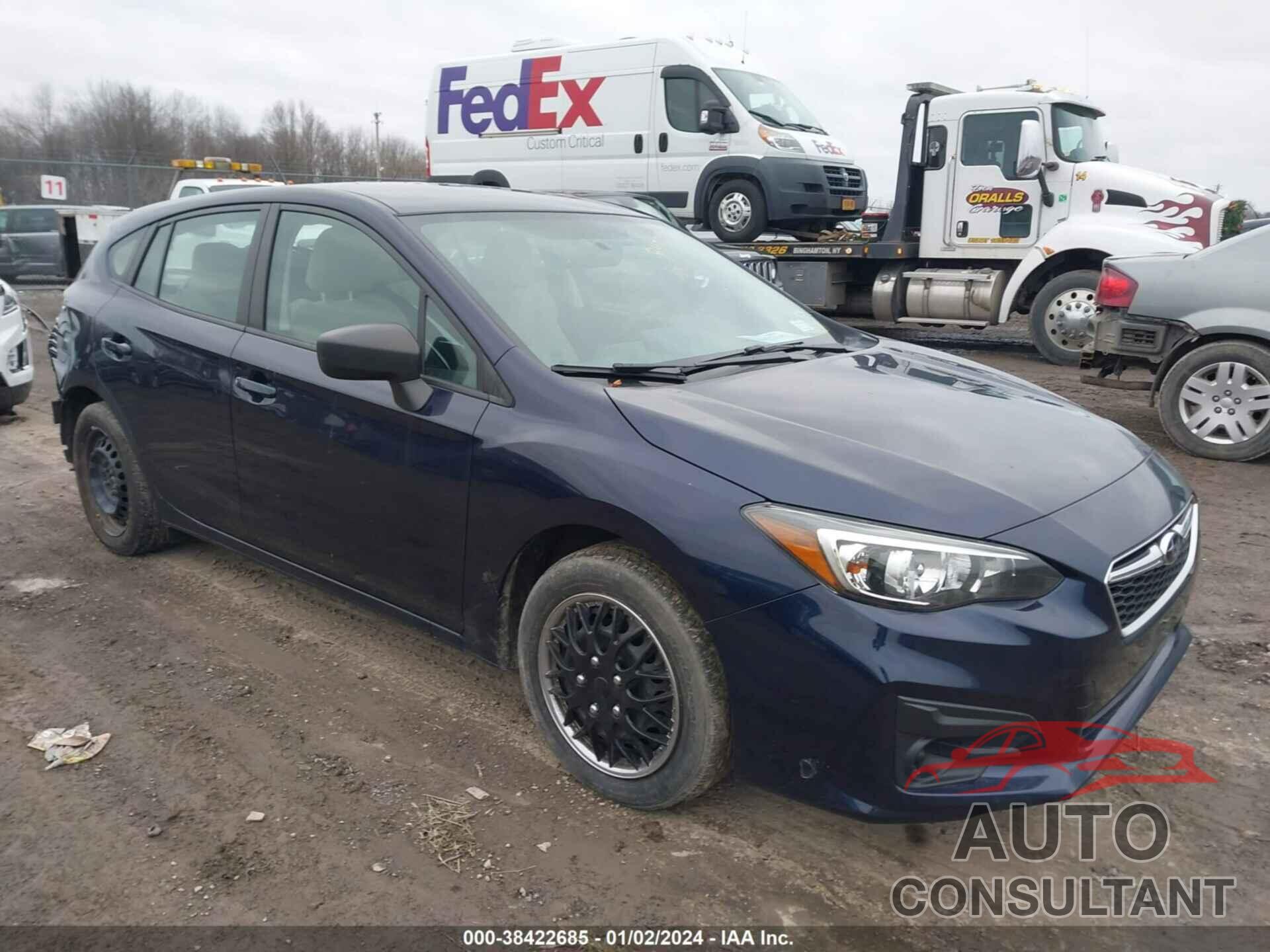 SUBARU IMPREZA 2019 - 4S3GTAA62K3712347