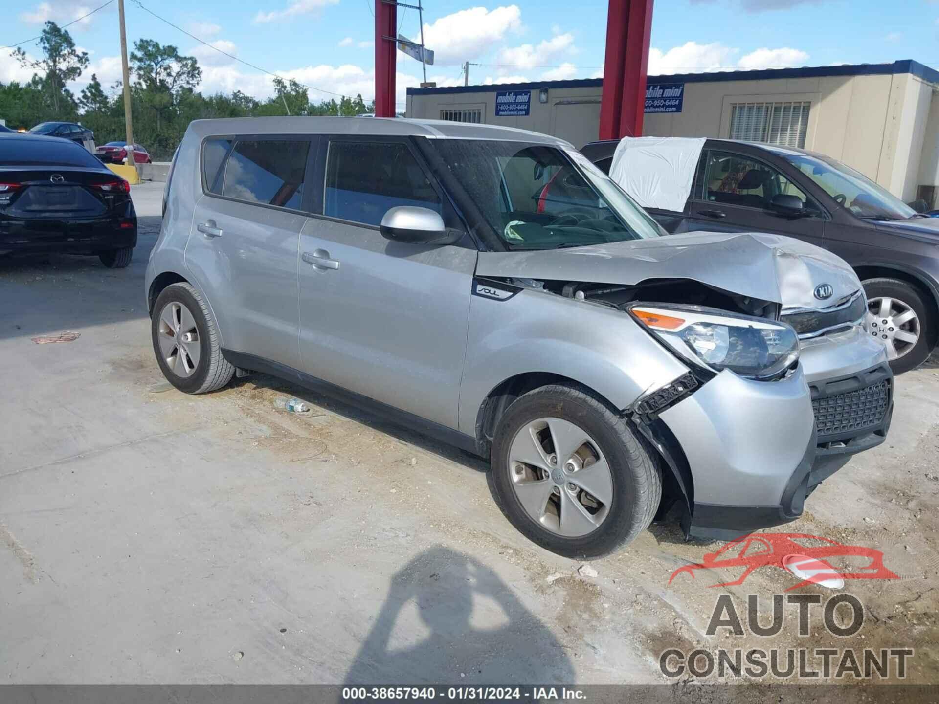 KIA SOUL 2016 - KNDJN2A27G7848573