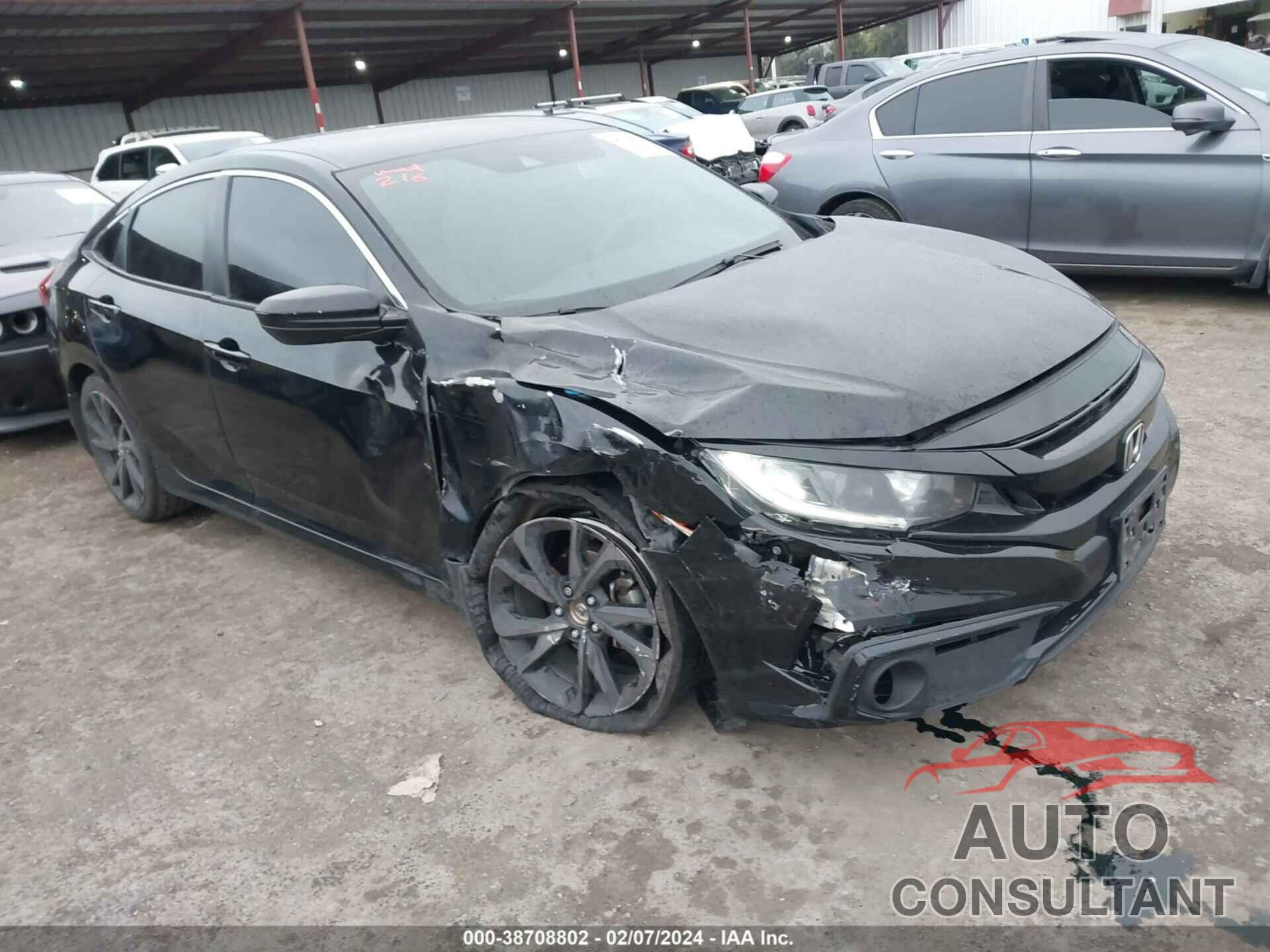 HONDA CIVIC 2020 - 19XFC2F83LE214177