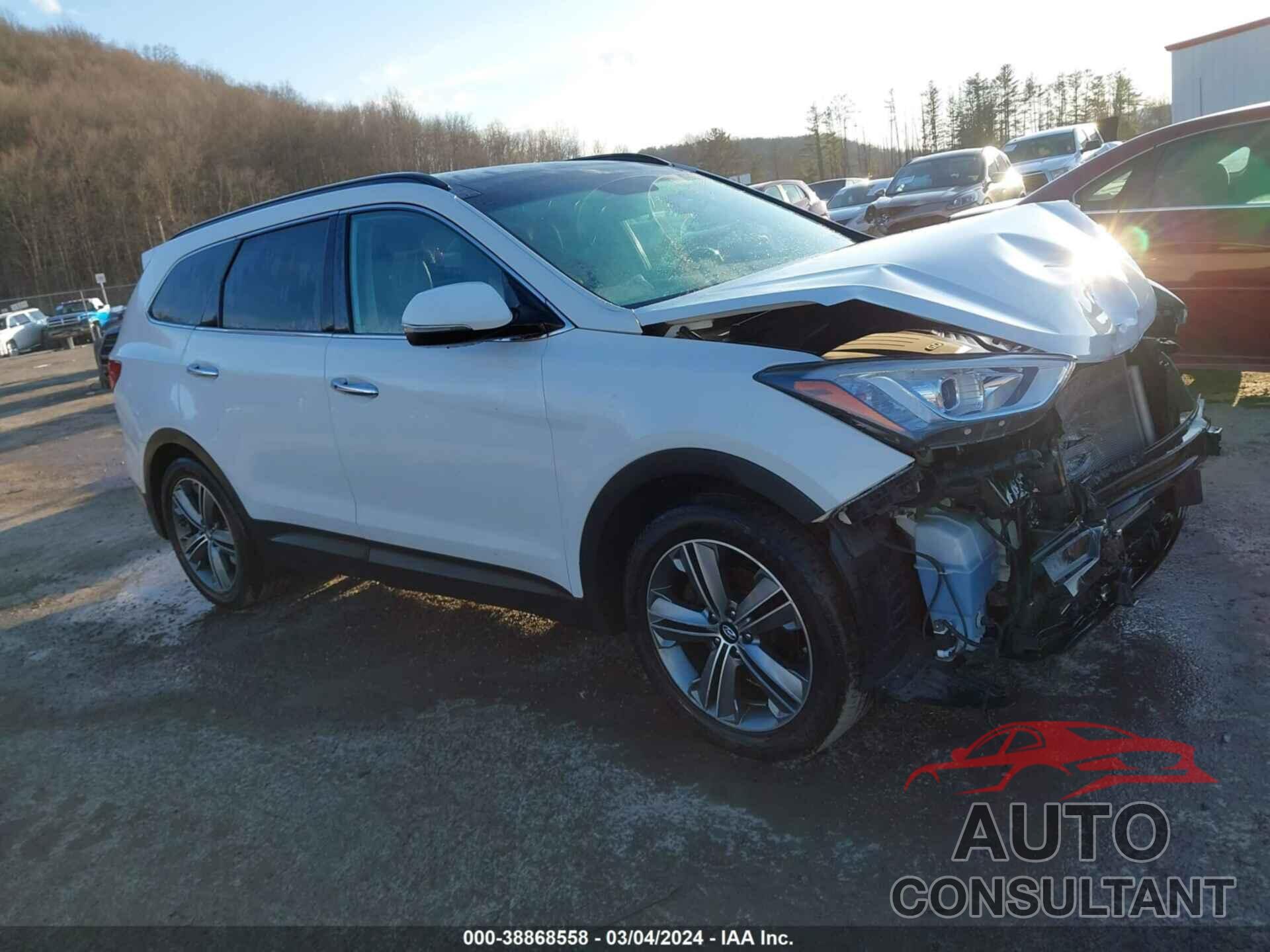 HYUNDAI SANTA FE 2016 - KM8SRDHF4GU139738