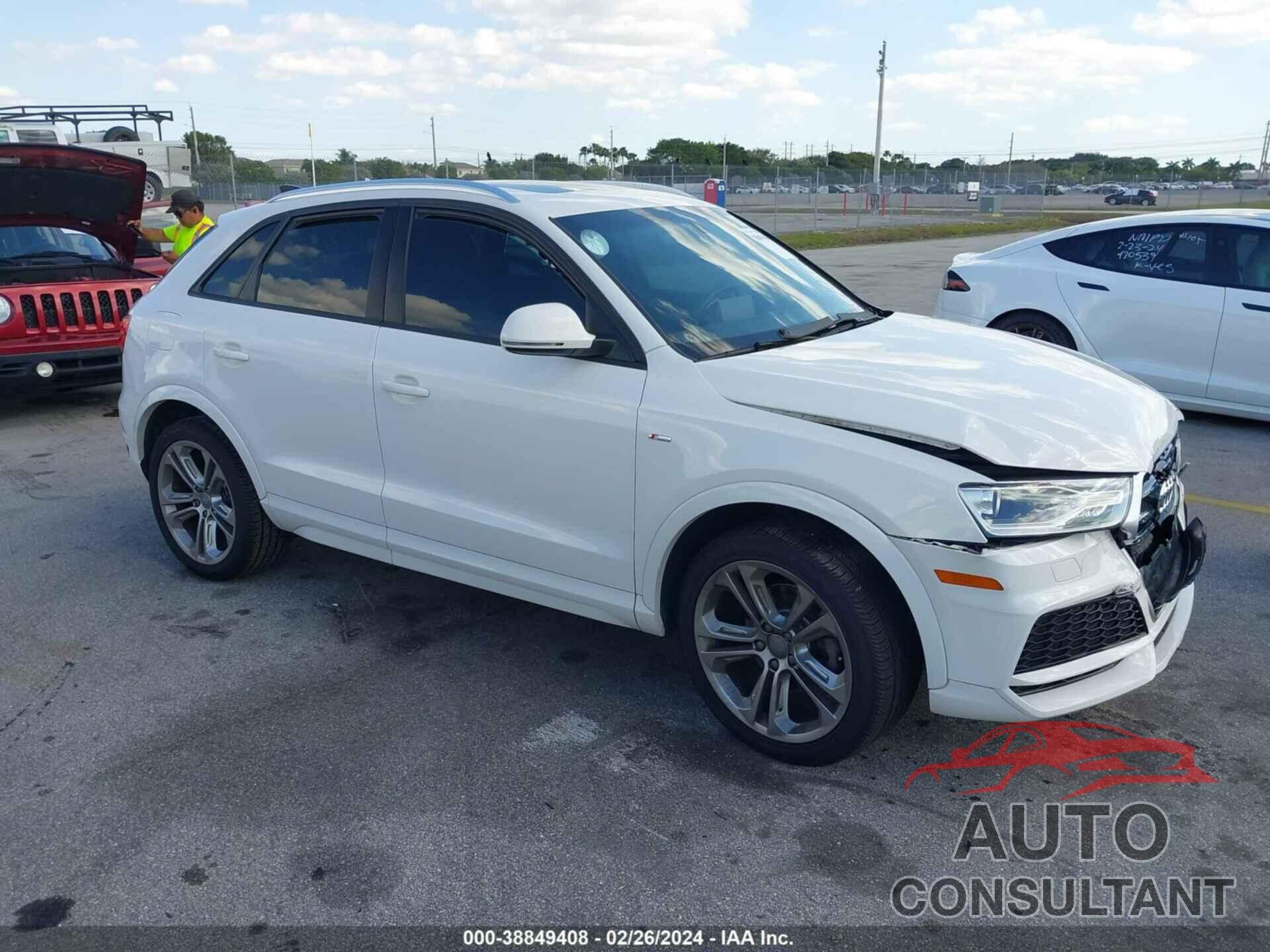 AUDI Q3 2018 - WA1BCCFS8JR034916