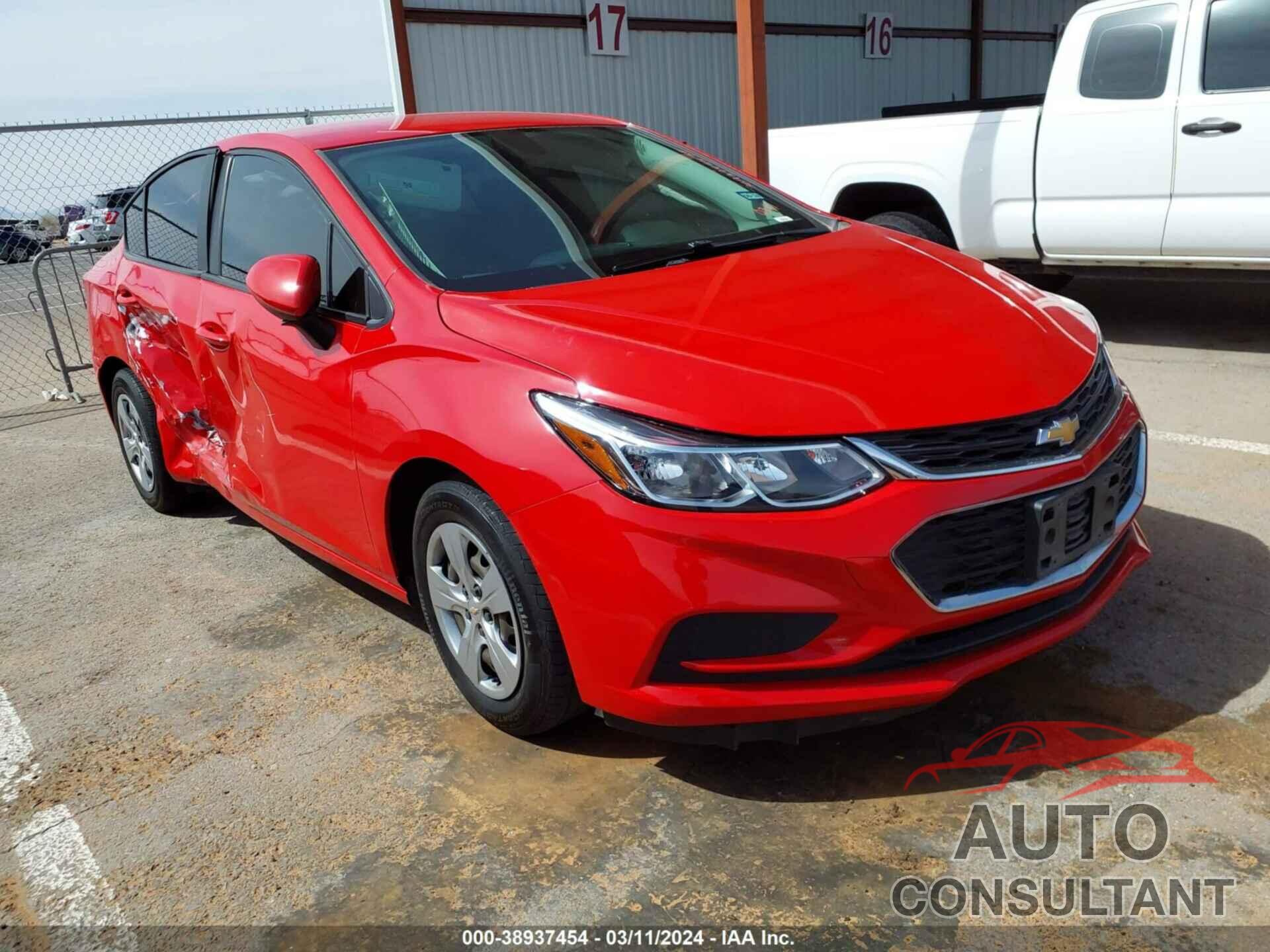 CHEVROLET CRUZE 2016 - 1G1BC5SM8G7258287