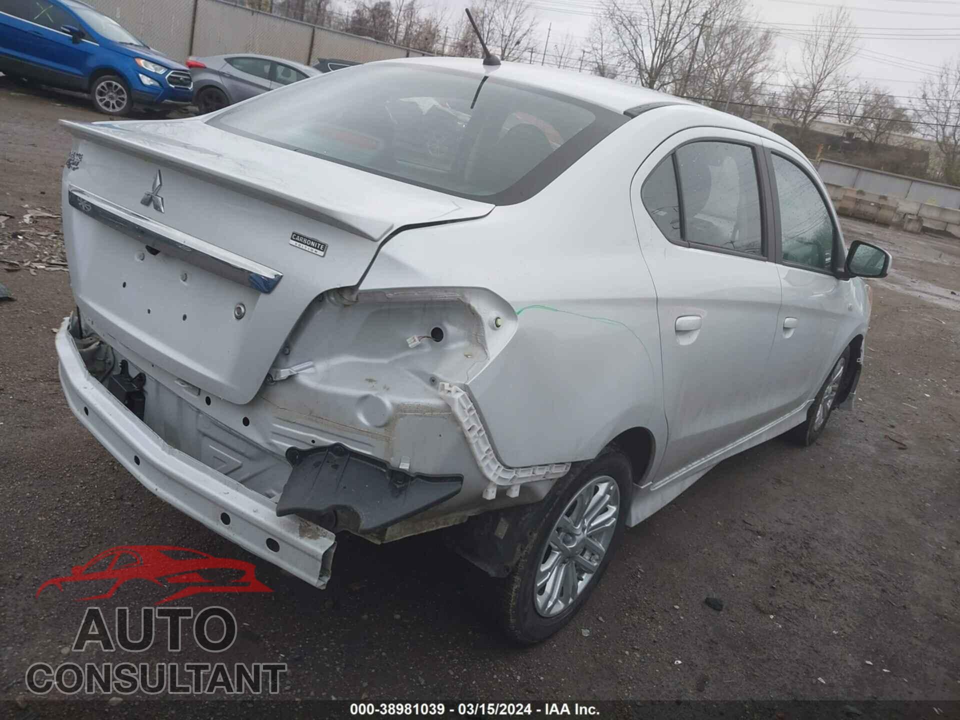 MITSUBISHI MIRAGE G4 2021 - ML32FUFJ6MHF04824