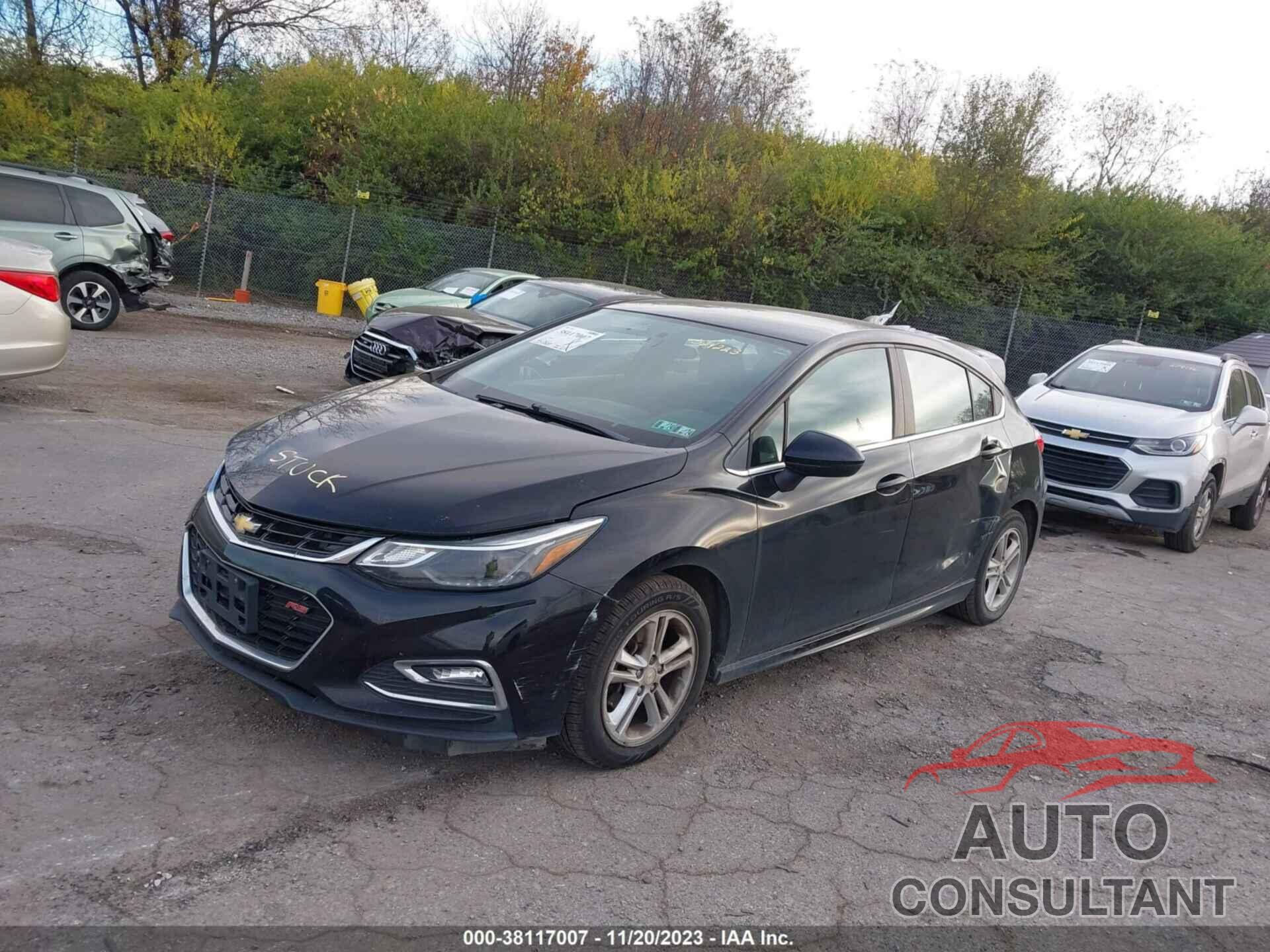 CHEVROLET CRUZE 2017 - 3G1BE6SM5HS524223