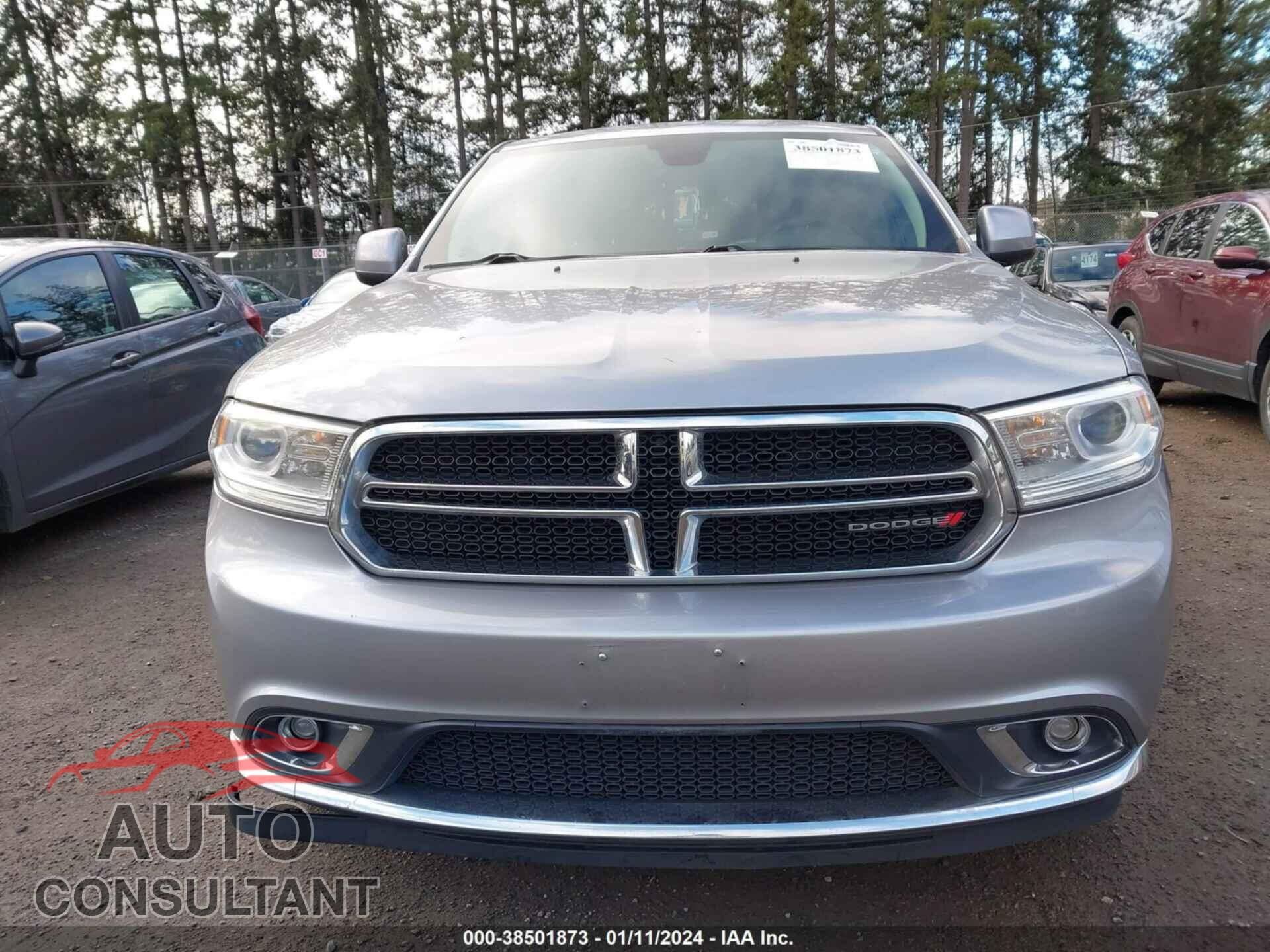 DODGE DURANGO 2017 - 1C4RDJAG7HC898460