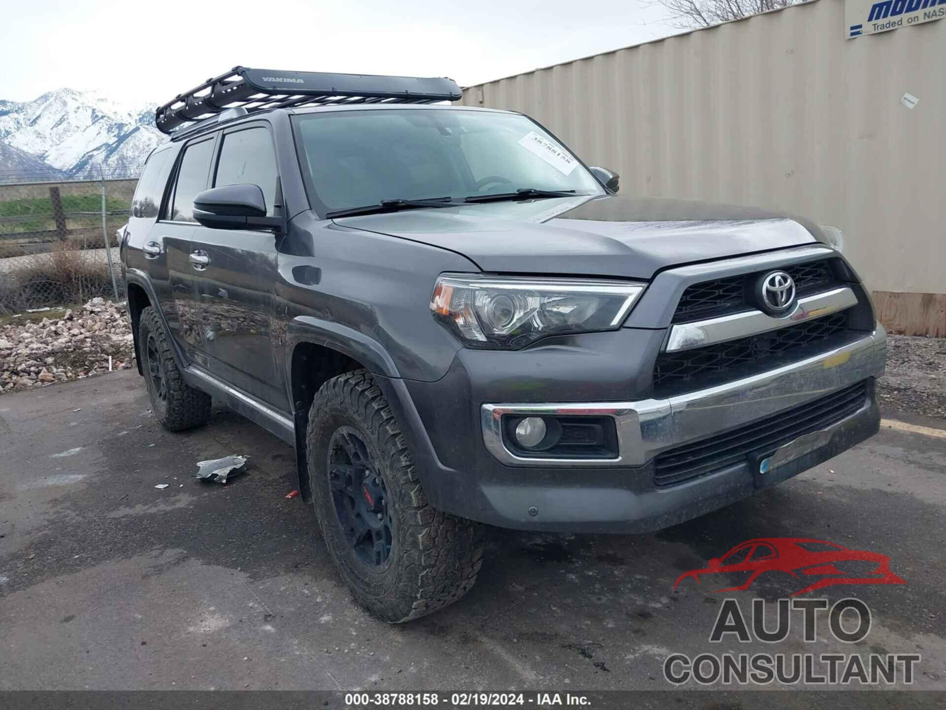 TOYOTA 4RUNNER 2016 - JTEBU5JR8G5373125