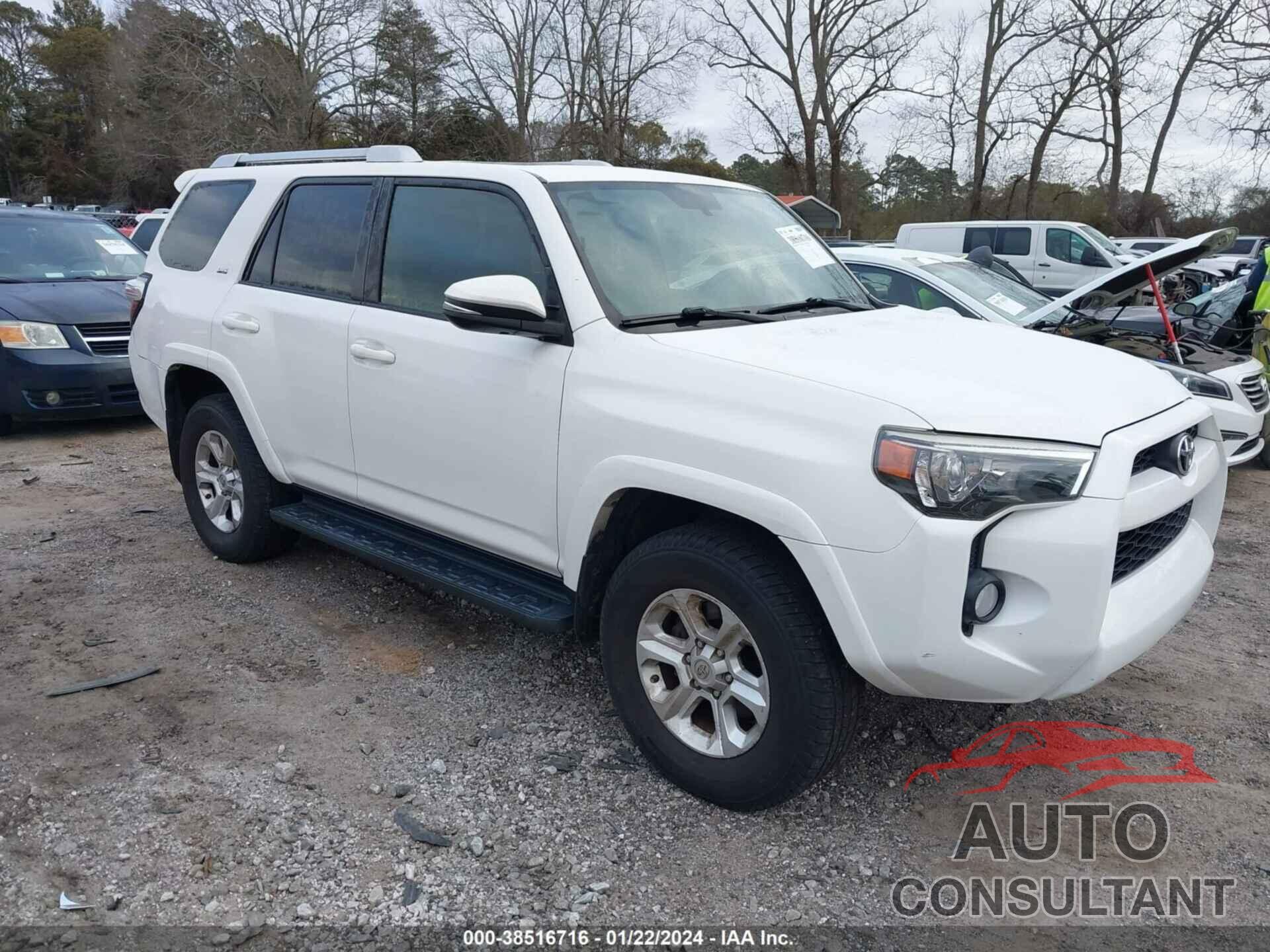 TOYOTA 4RUNNER 2016 - JTEBU5JR1G5330634