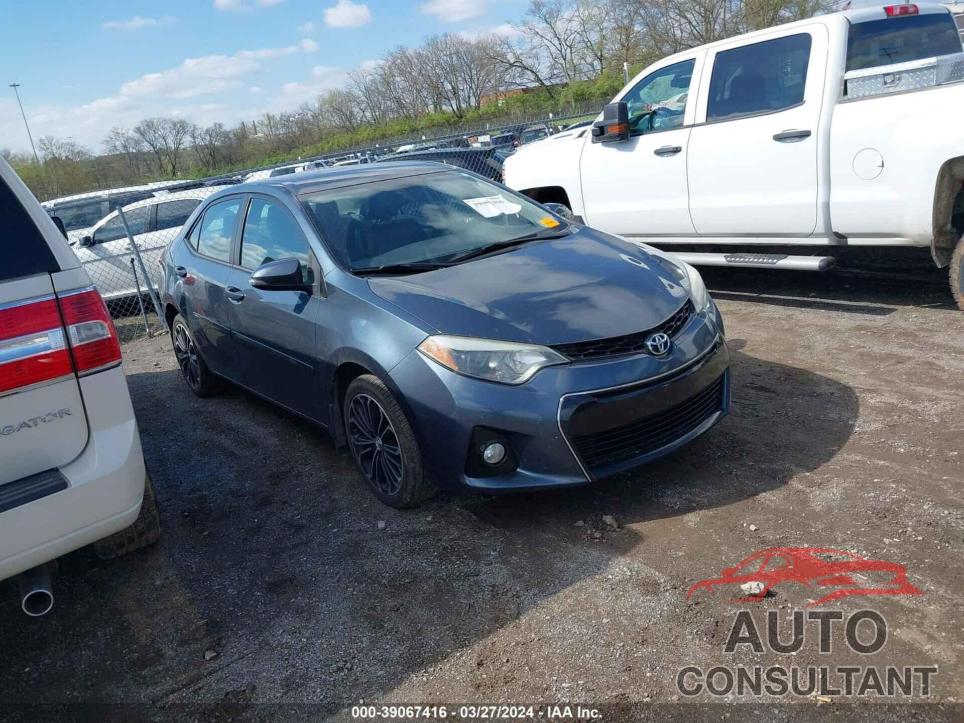 TOYOTA COROLLA 2016 - 2T1BURHE6GC574295