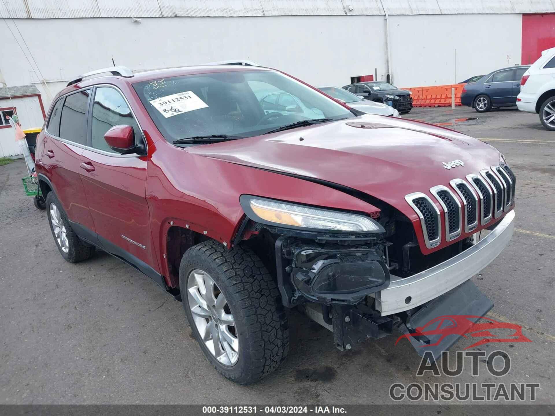 JEEP CHEROKEE 2017 - 1C4PJMDB9HW511407